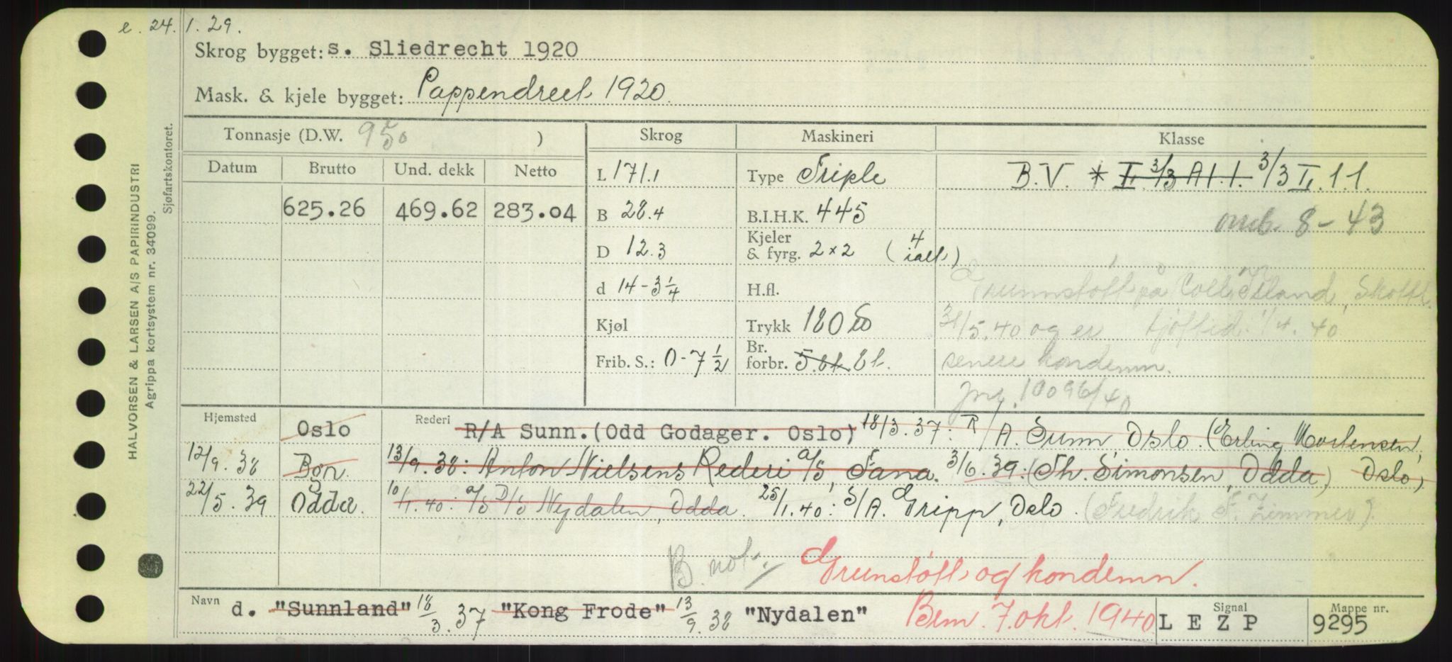 Sjøfartsdirektoratet med forløpere, Skipsmålingen, RA/S-1627/H/Hd/L0027: Fartøy, Norhop-Nør, p. 403