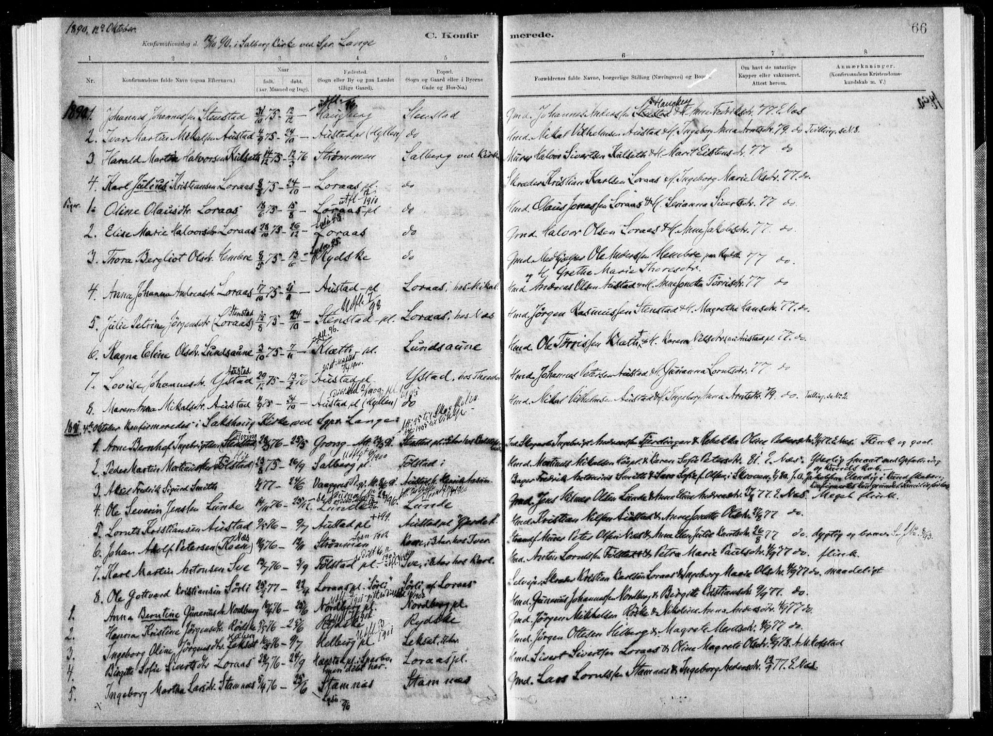 Ministerialprotokoller, klokkerbøker og fødselsregistre - Nord-Trøndelag, SAT/A-1458/731/L0309: Parish register (official) no. 731A01, 1879-1918, p. 66
