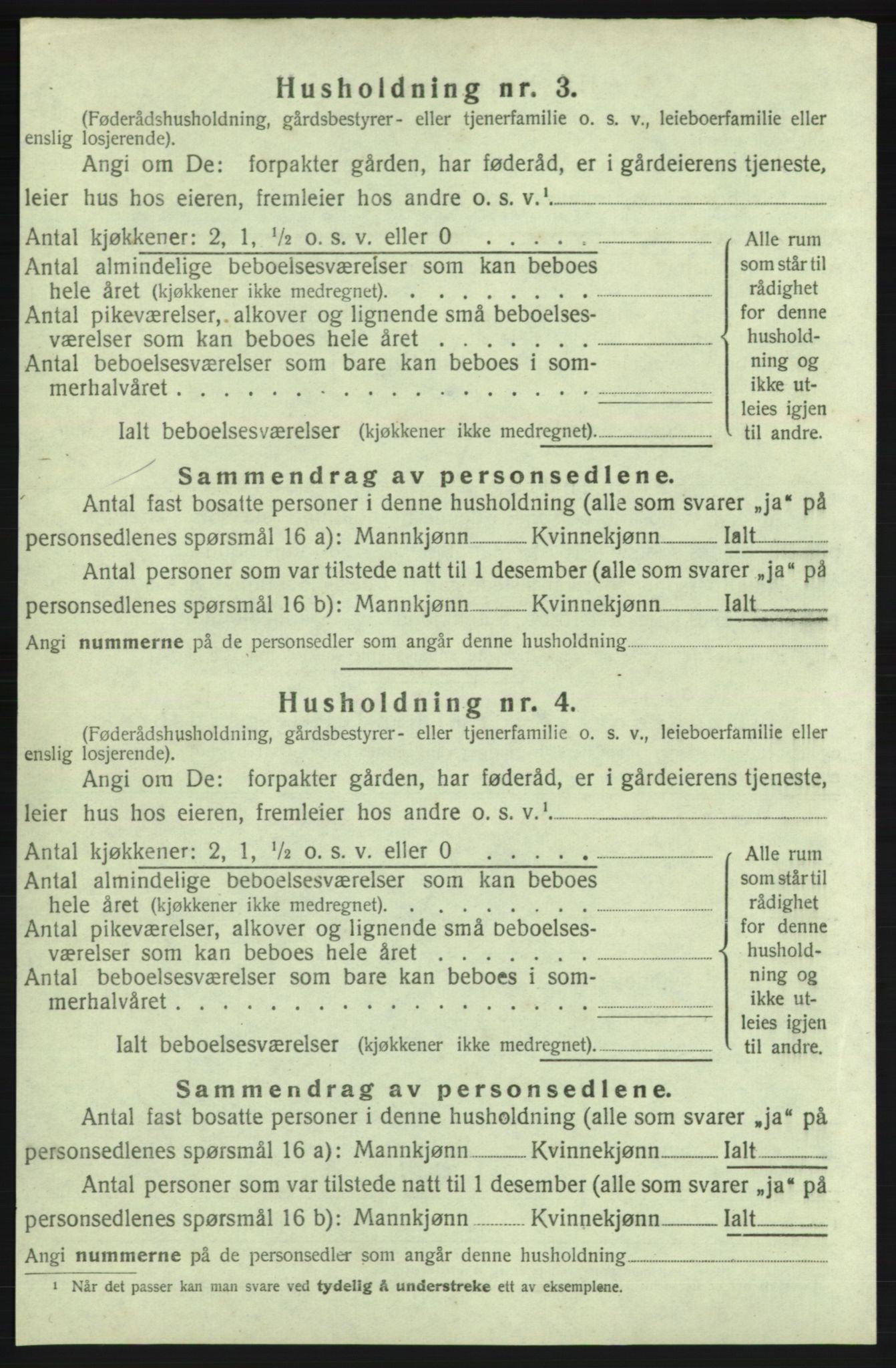 SAB, 1920 census for Kvinnherad, 1920, p. 3296