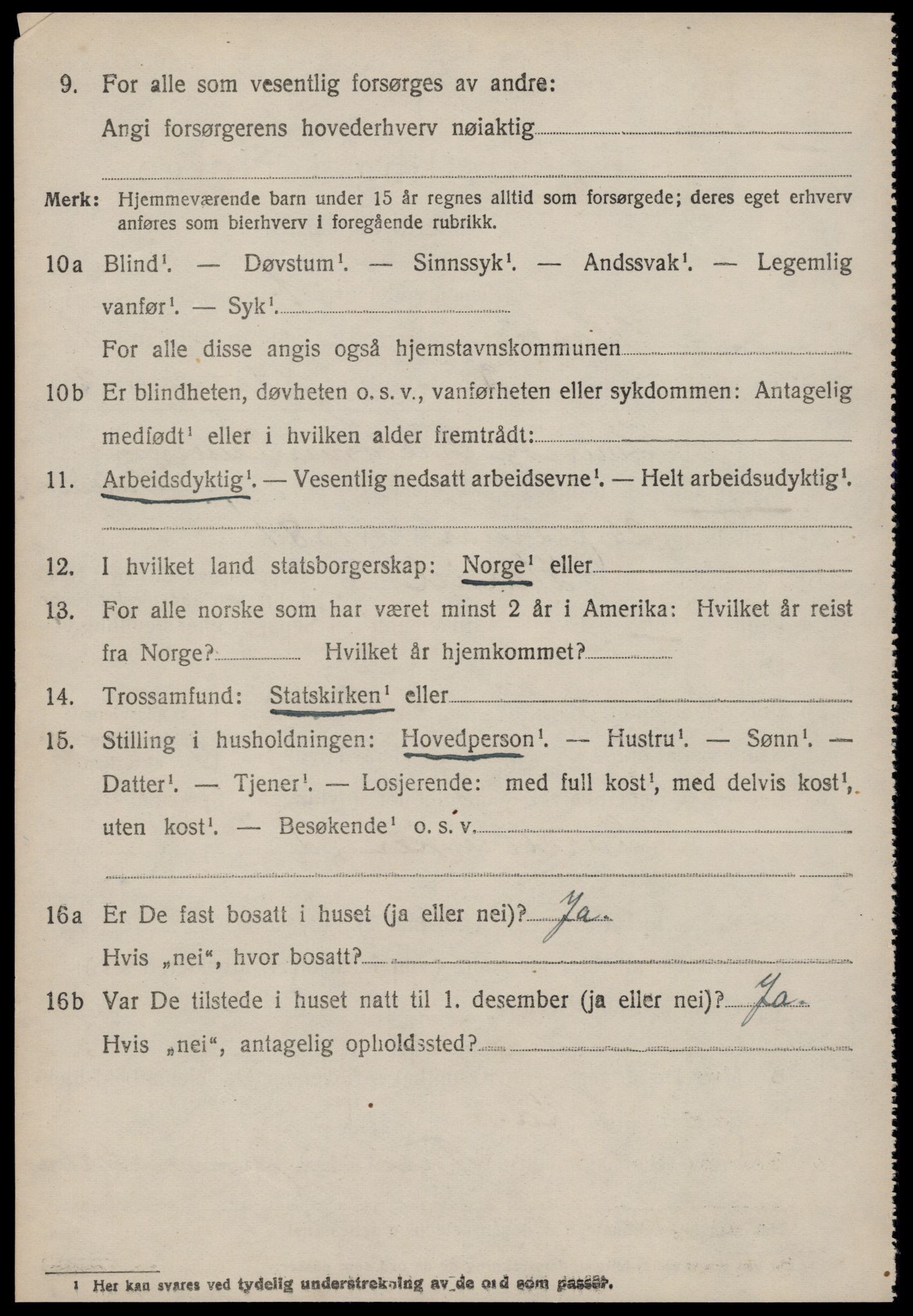 SAT, 1920 census for Hareid, 1920, p. 746