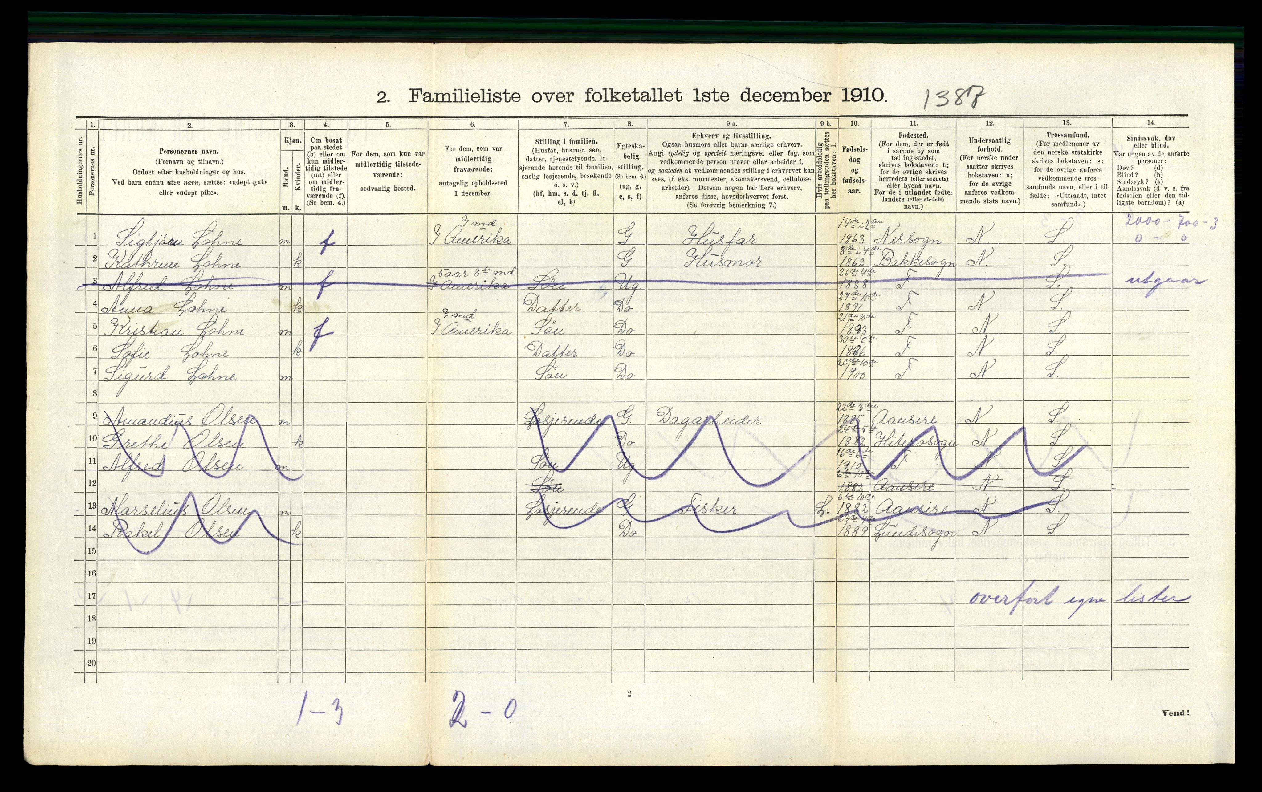 RA, 1910 census for Flekkefjord, 1910, p. 969