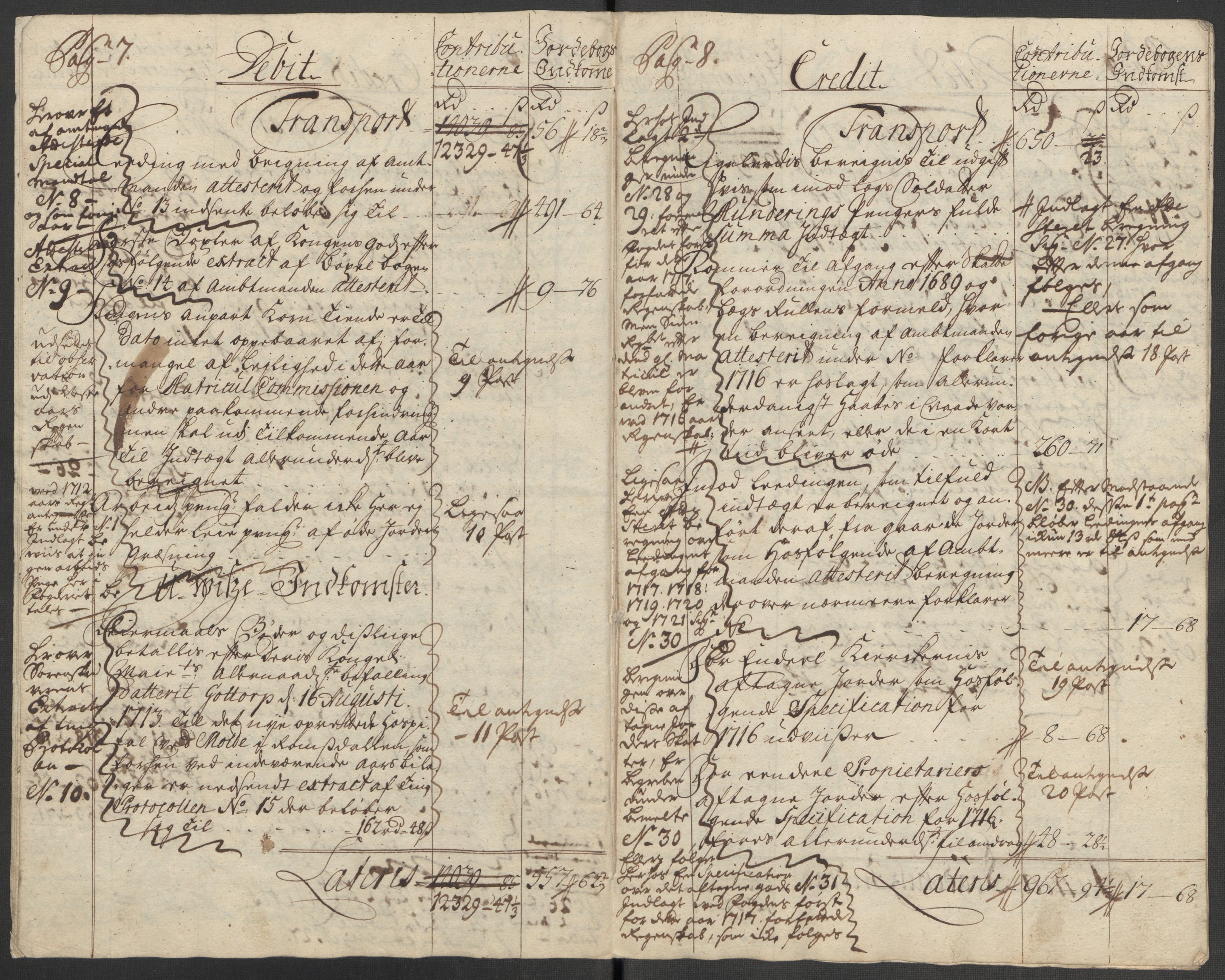 Rentekammeret inntil 1814, Reviderte regnskaper, Fogderegnskap, AV/RA-EA-4092/R54/L3569: Fogderegnskap Sunnmøre, 1717, p. 7