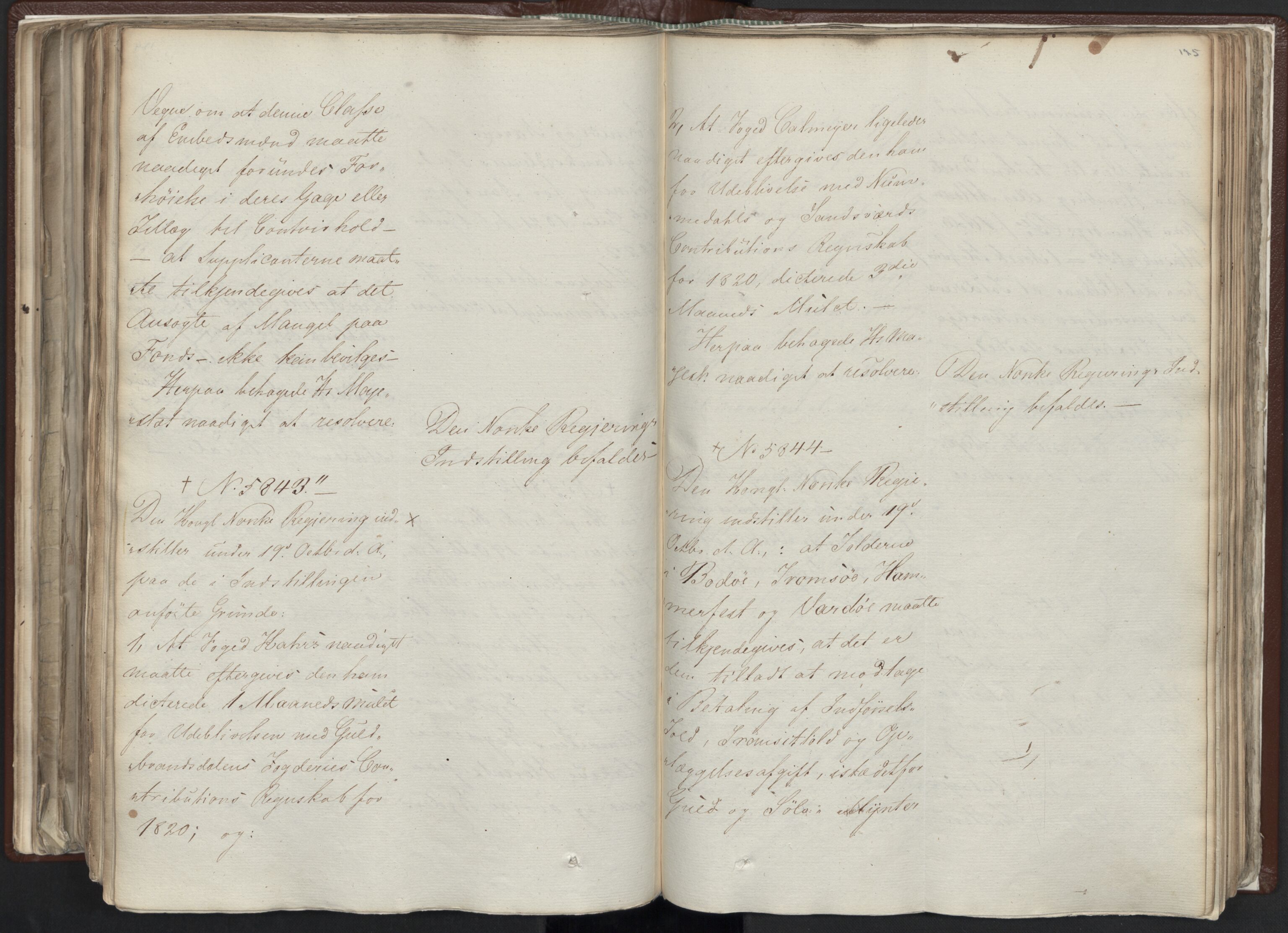 Statsrådssekretariatet, AV/RA-S-1001/A/Ab/L0012: Kgl. res. nr. 5679-6008 II, 1821, p. 174b-175a