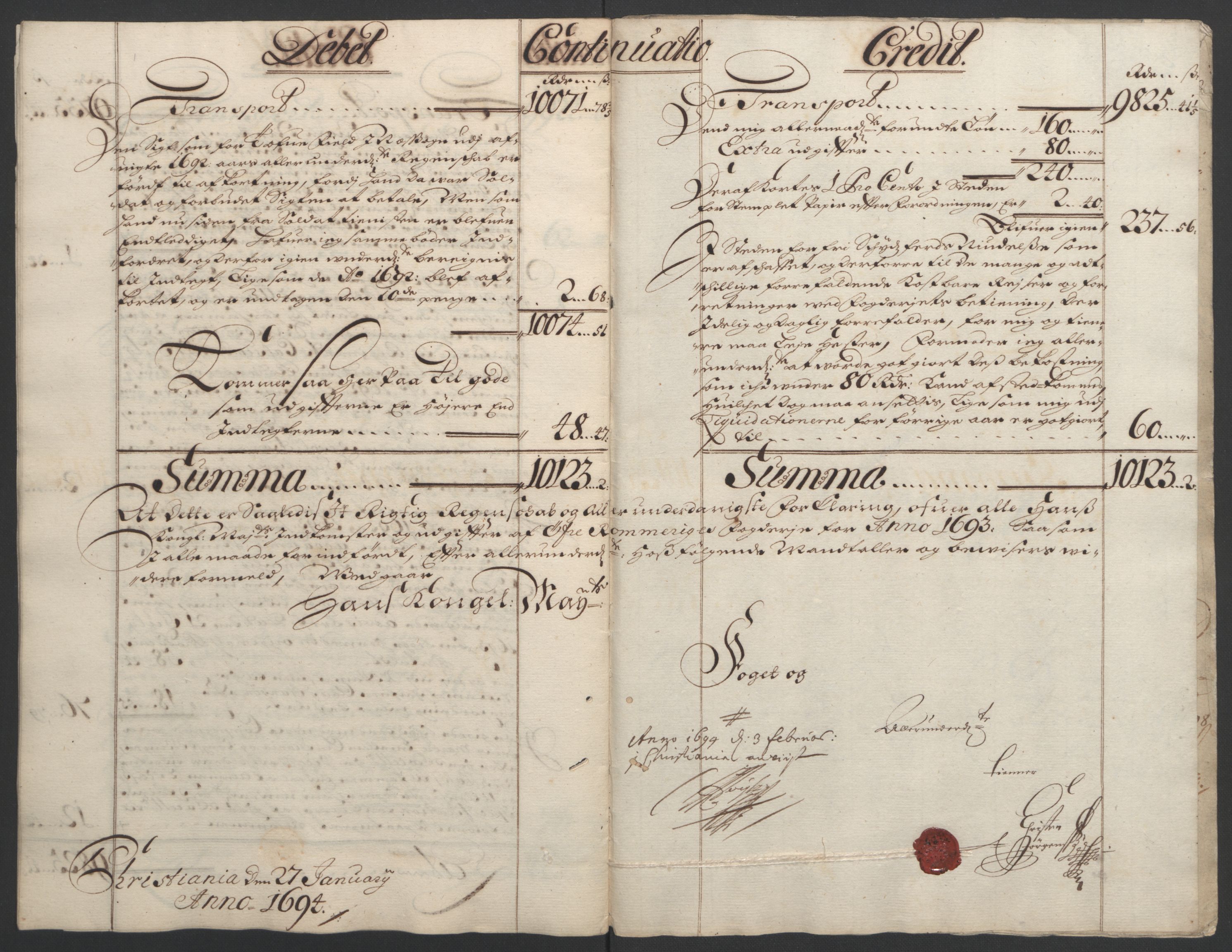 Rentekammeret inntil 1814, Reviderte regnskaper, Fogderegnskap, AV/RA-EA-4092/R12/L0705: Fogderegnskap Øvre Romerike, 1693, p. 12