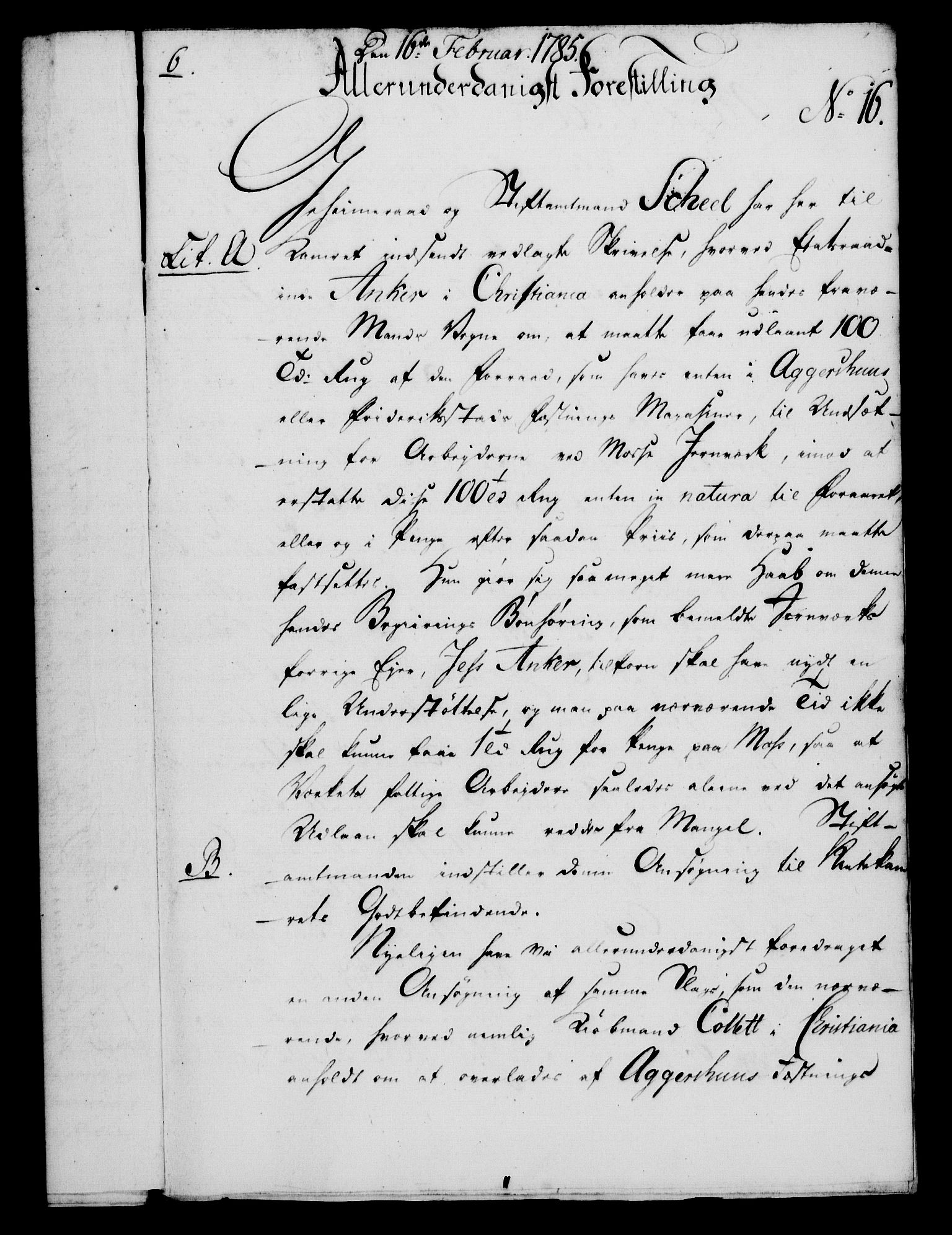 Rentekammeret, Kammerkanselliet, RA/EA-3111/G/Gf/Gfa/L0067: Norsk relasjons- og resolusjonsprotokoll (merket RK 52.67), 1785, p. 171