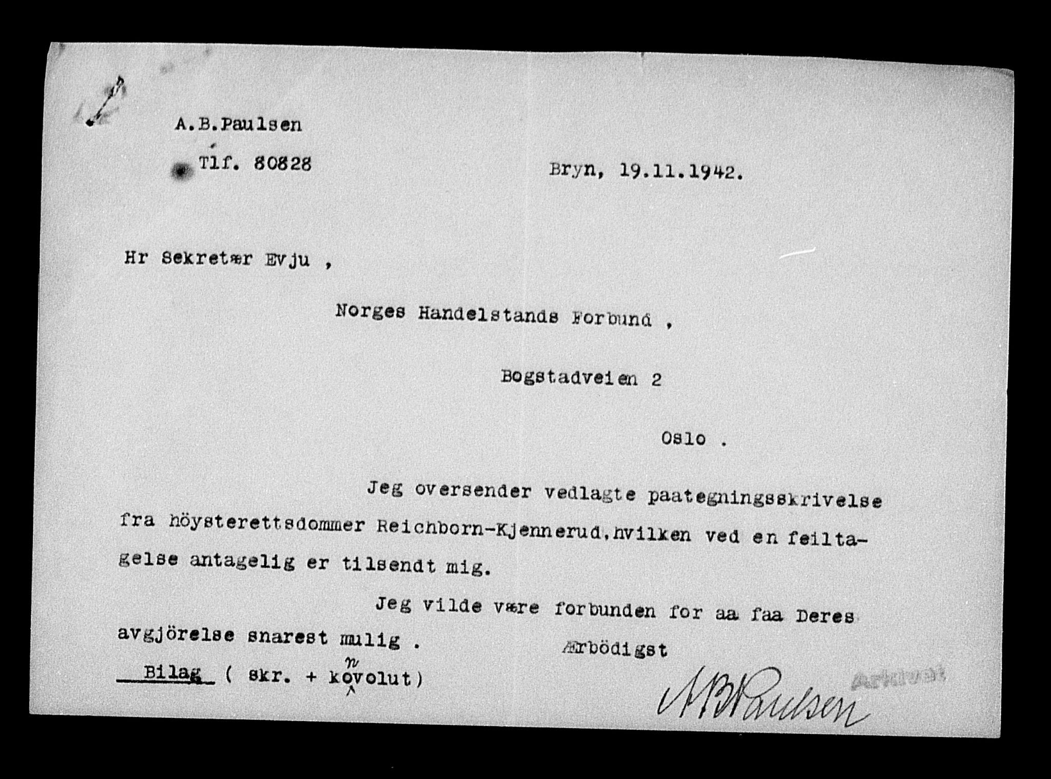 Justisdepartementet, Tilbakeføringskontoret for inndratte formuer, AV/RA-S-1564/H/Hc/Hcc/L0951: --, 1945-1947, p. 475