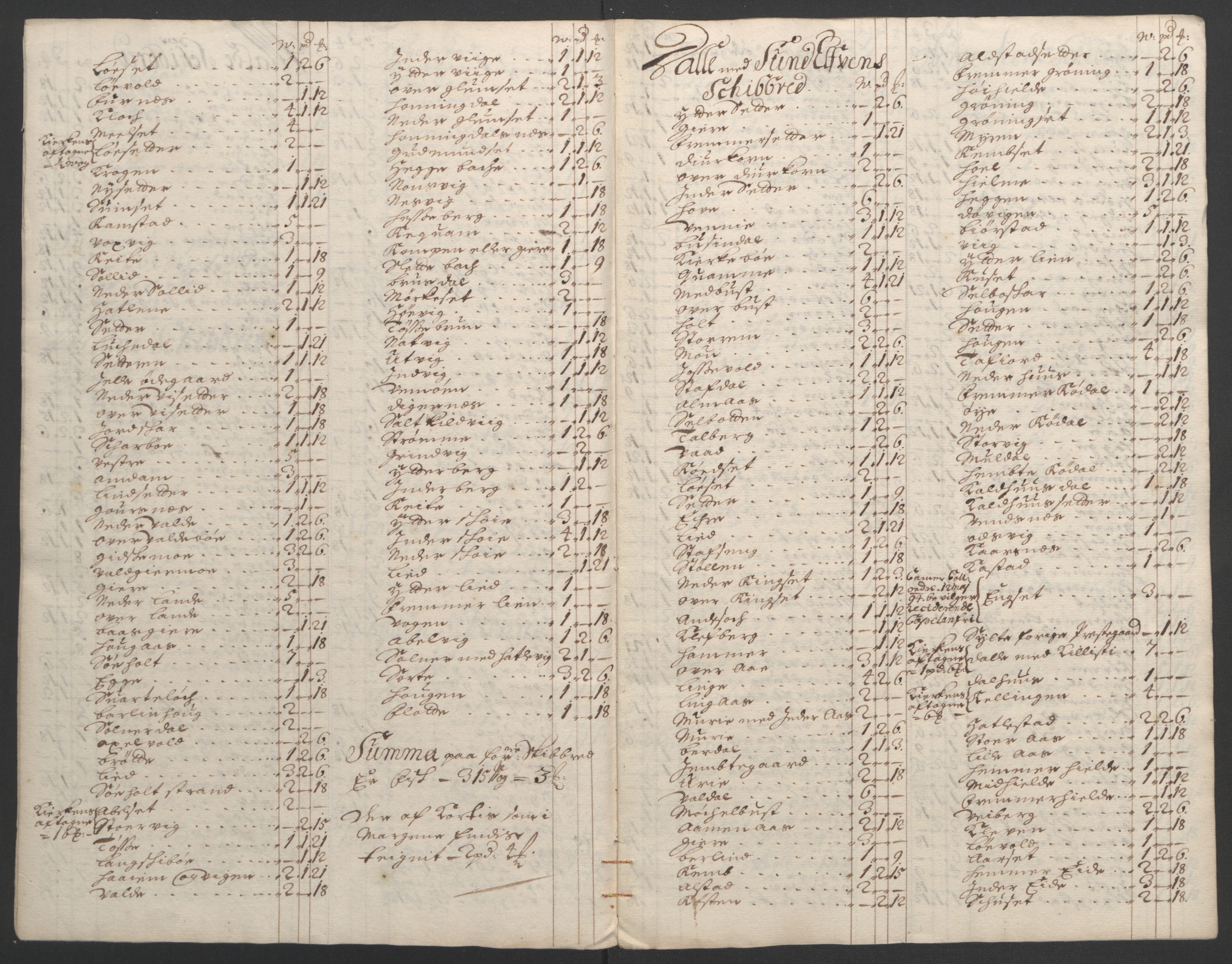 Rentekammeret inntil 1814, Reviderte regnskaper, Fogderegnskap, AV/RA-EA-4092/R54/L3555: Fogderegnskap Sunnmøre, 1694-1695, p. 260