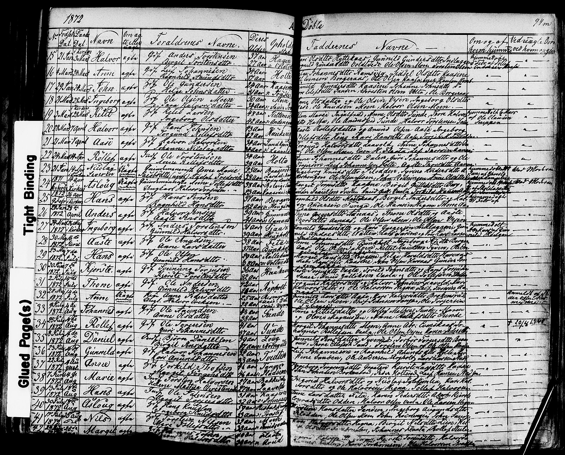 Sauherad kirkebøker, AV/SAKO-A-298/F/Fa/L0007: Parish register (official) no. I 7, 1851-1873