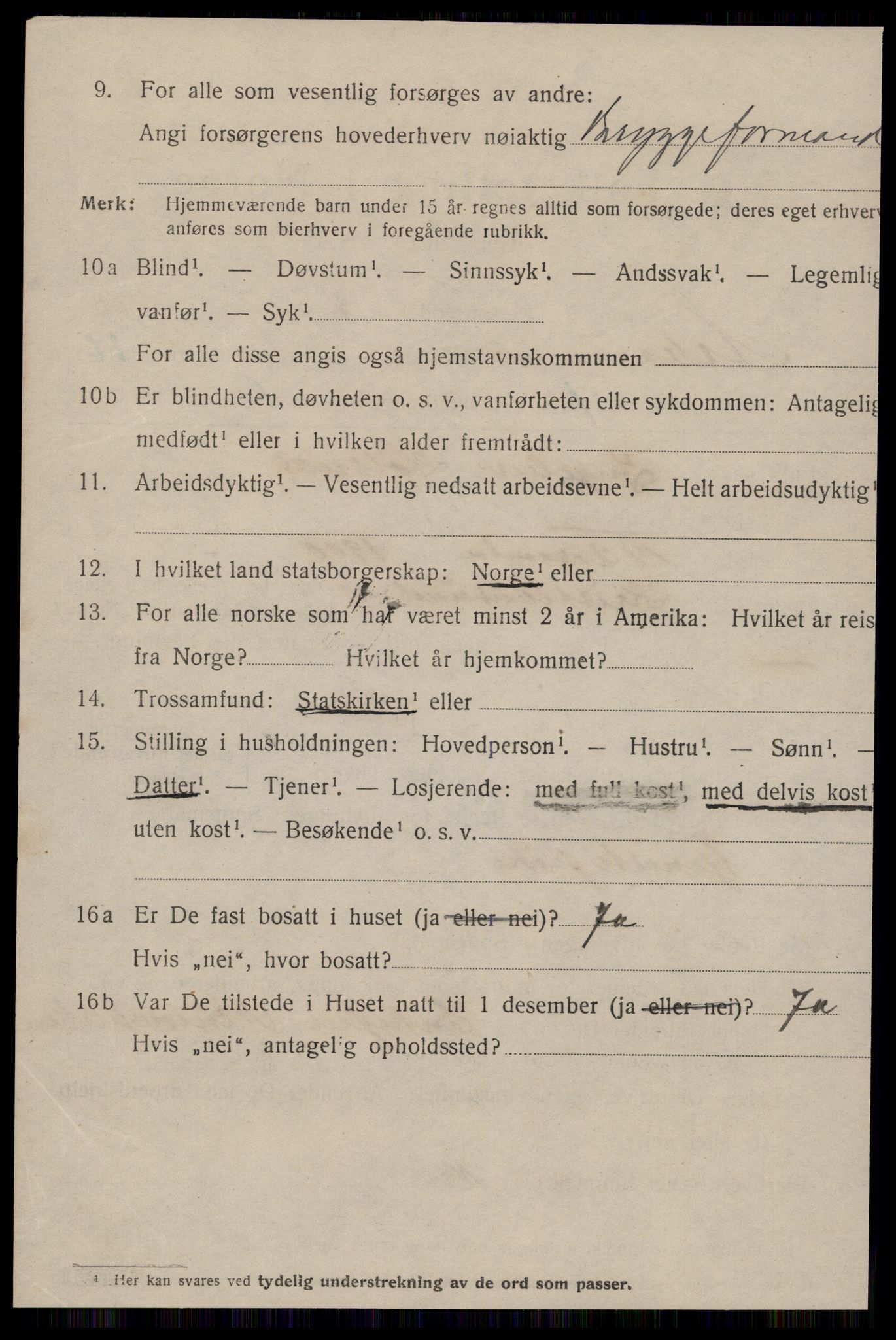 SAT, 1920 census for Ålesund, 1920, p. 30541