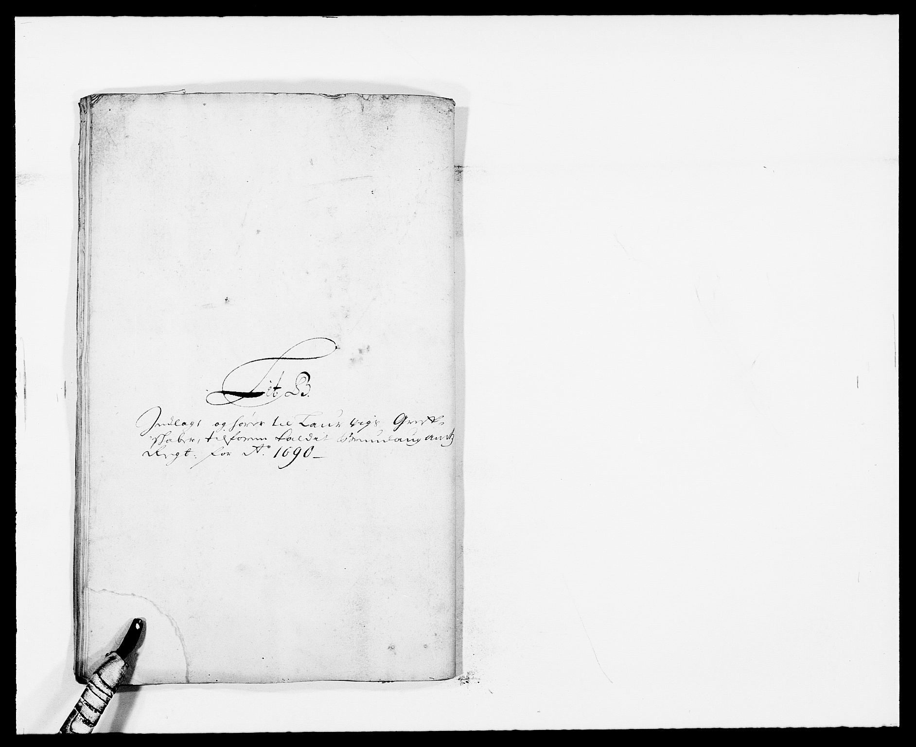 Rentekammeret inntil 1814, Reviderte regnskaper, Fogderegnskap, RA/EA-4092/R33/L1972: Fogderegnskap Larvik grevskap, 1690-1691, p. 59