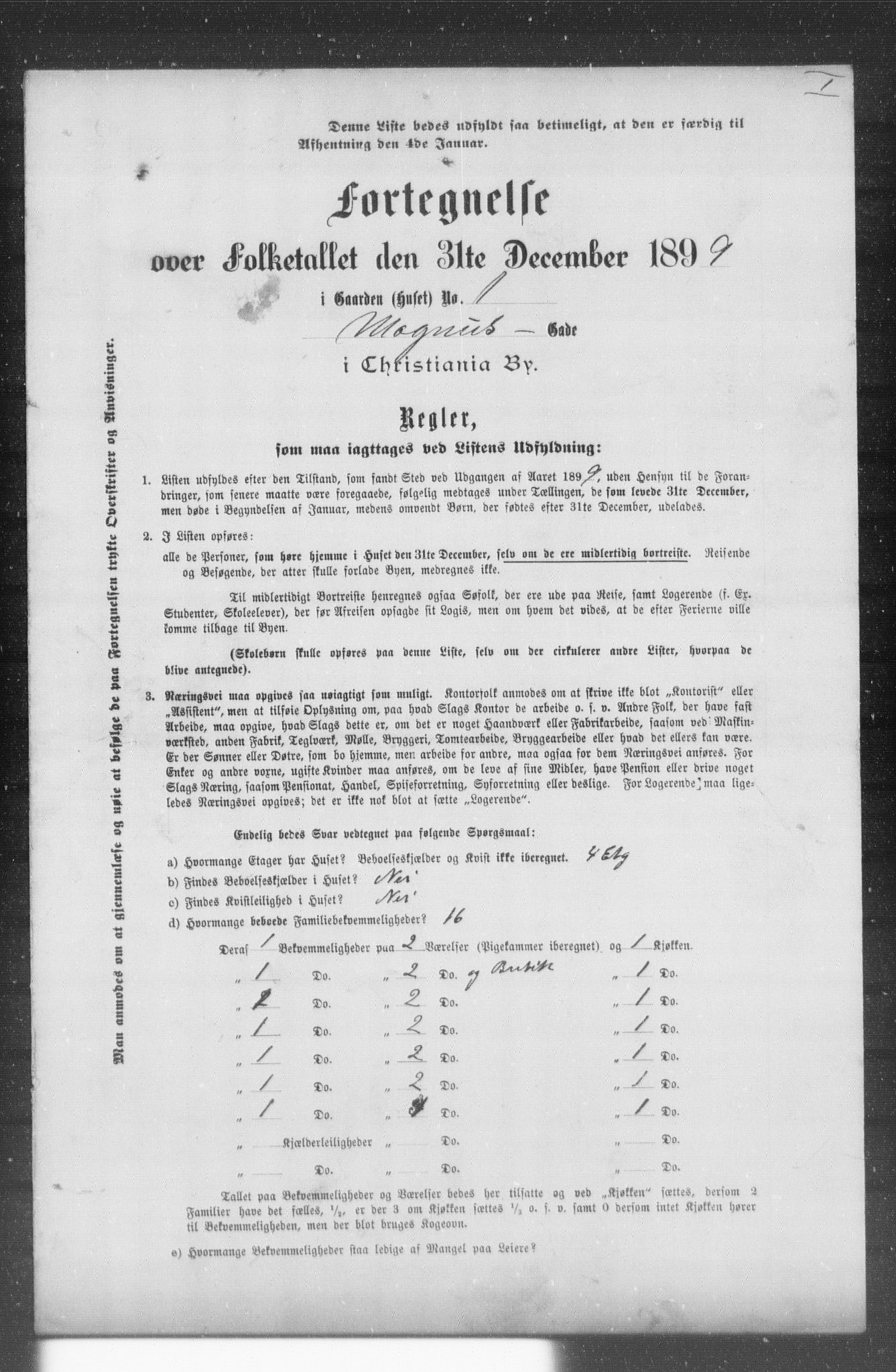 OBA, Municipal Census 1899 for Kristiania, 1899, p. 7760