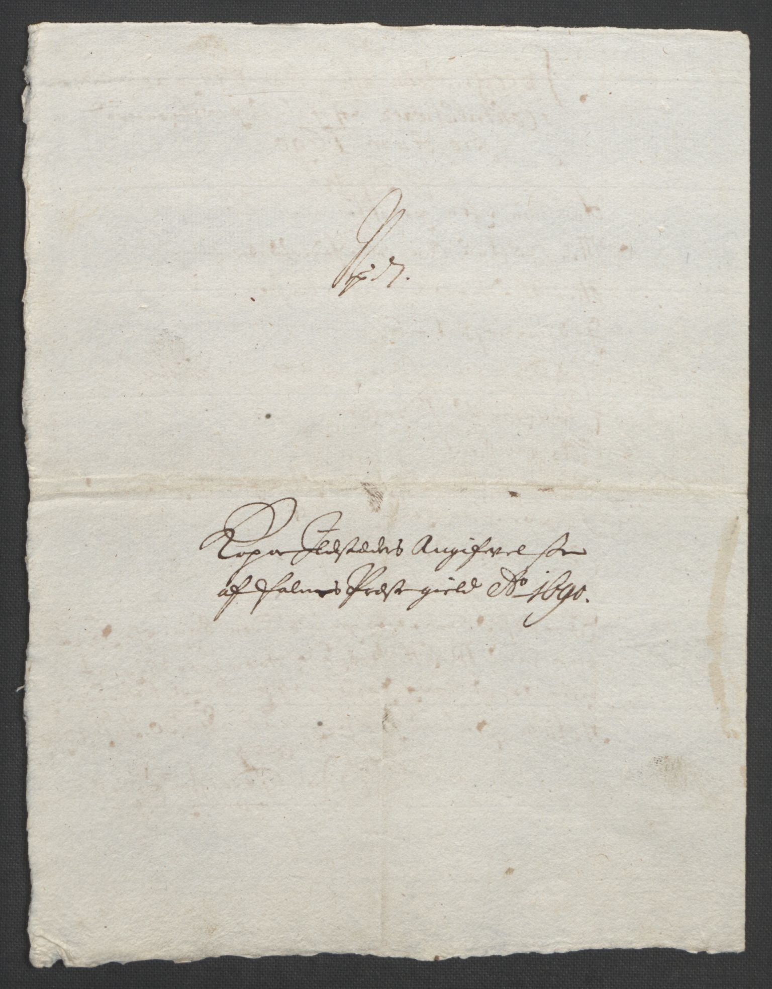 Rentekammeret inntil 1814, Reviderte regnskaper, Fogderegnskap, AV/RA-EA-4092/R47/L2856: Fogderegnskap Ryfylke, 1689-1693, p. 221