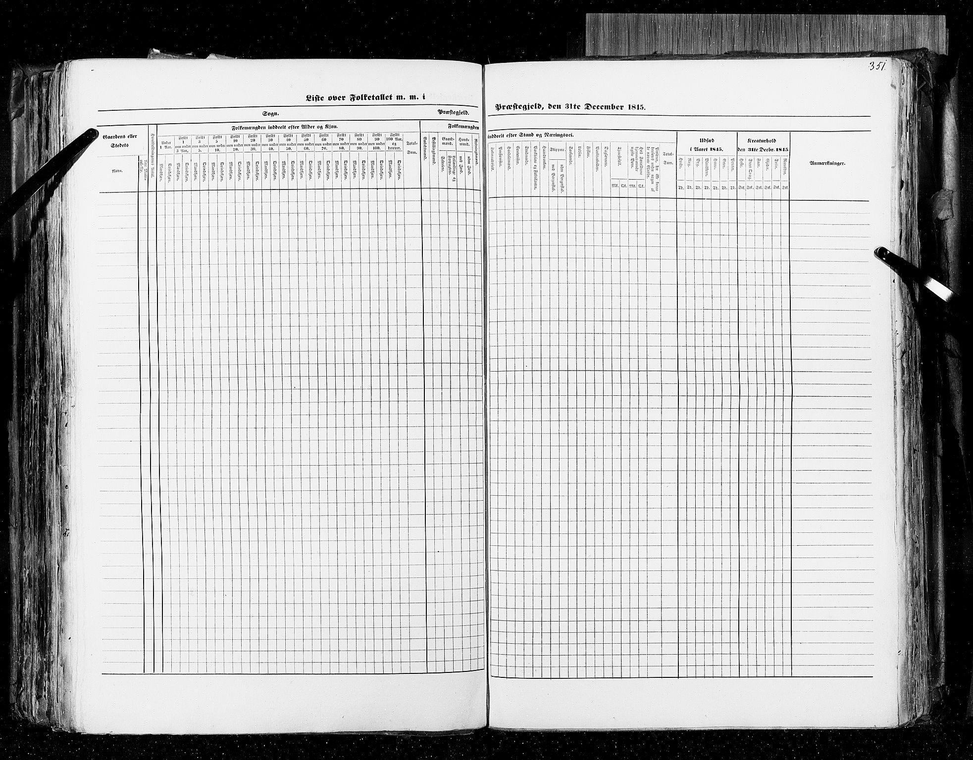 RA, Census 1845, vol. 4: Buskerud amt og Jarlsberg og Larvik amt, 1845, p. 351