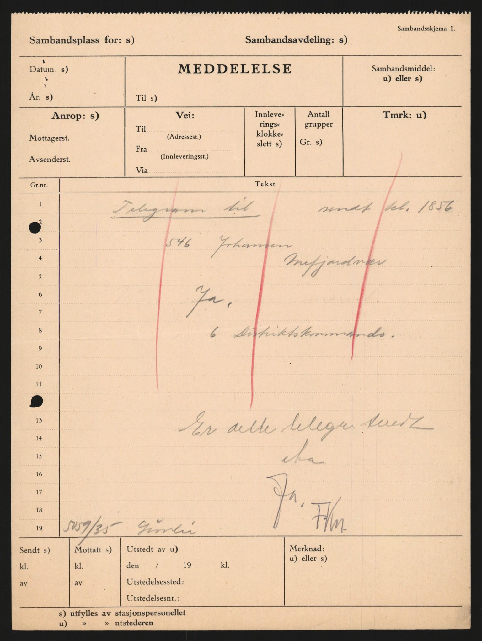 Forsvaret, Forsvarets krigshistoriske avdeling, AV/RA-RAFA-2017/Y/Yb/L0122: II-C-11-600  -  6. Divisjon med avdelinger, 1940, p. 22