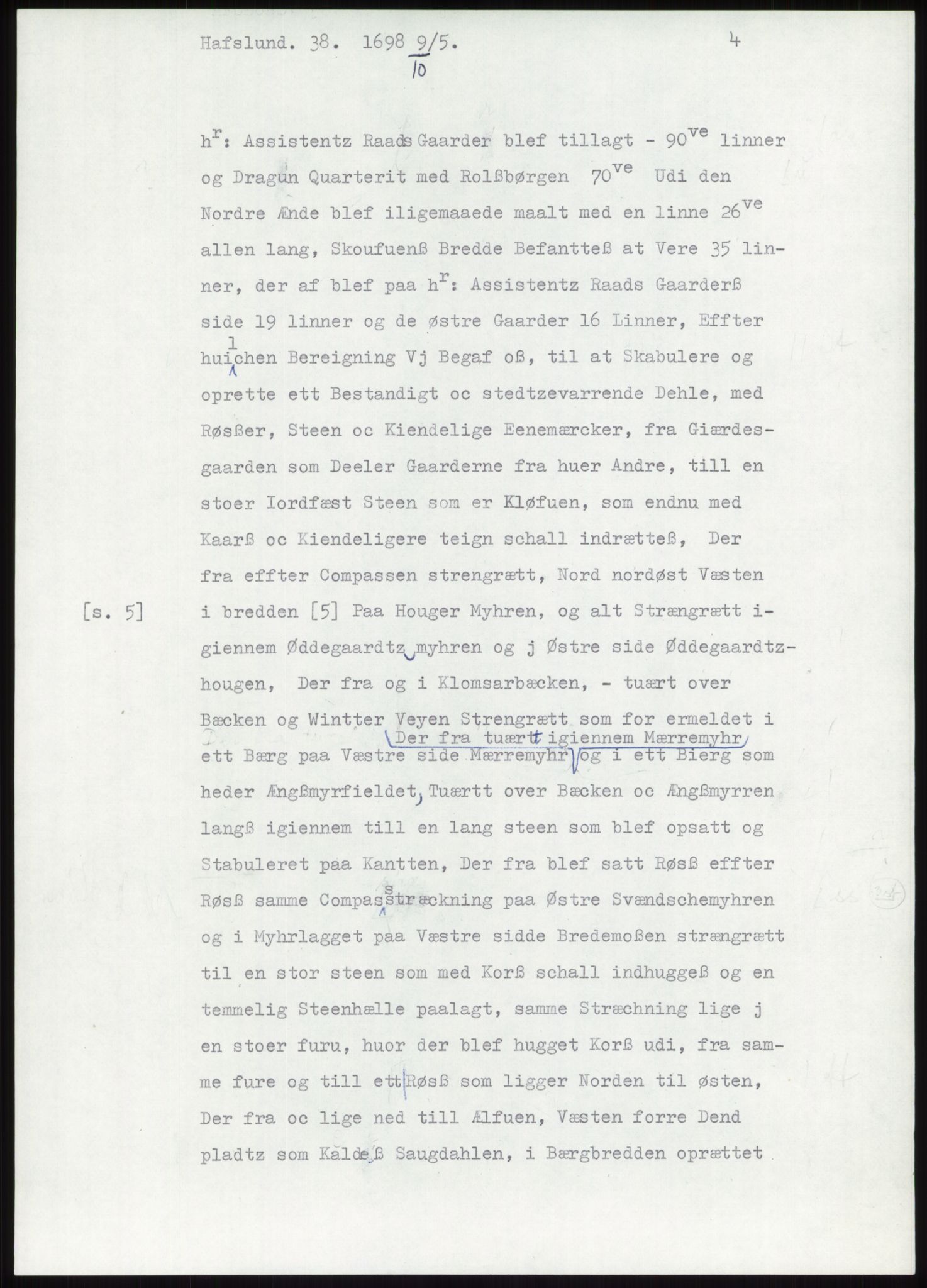 Samlinger til kildeutgivelse, Diplomavskriftsamlingen, AV/RA-EA-4053/H/Ha, p. 279