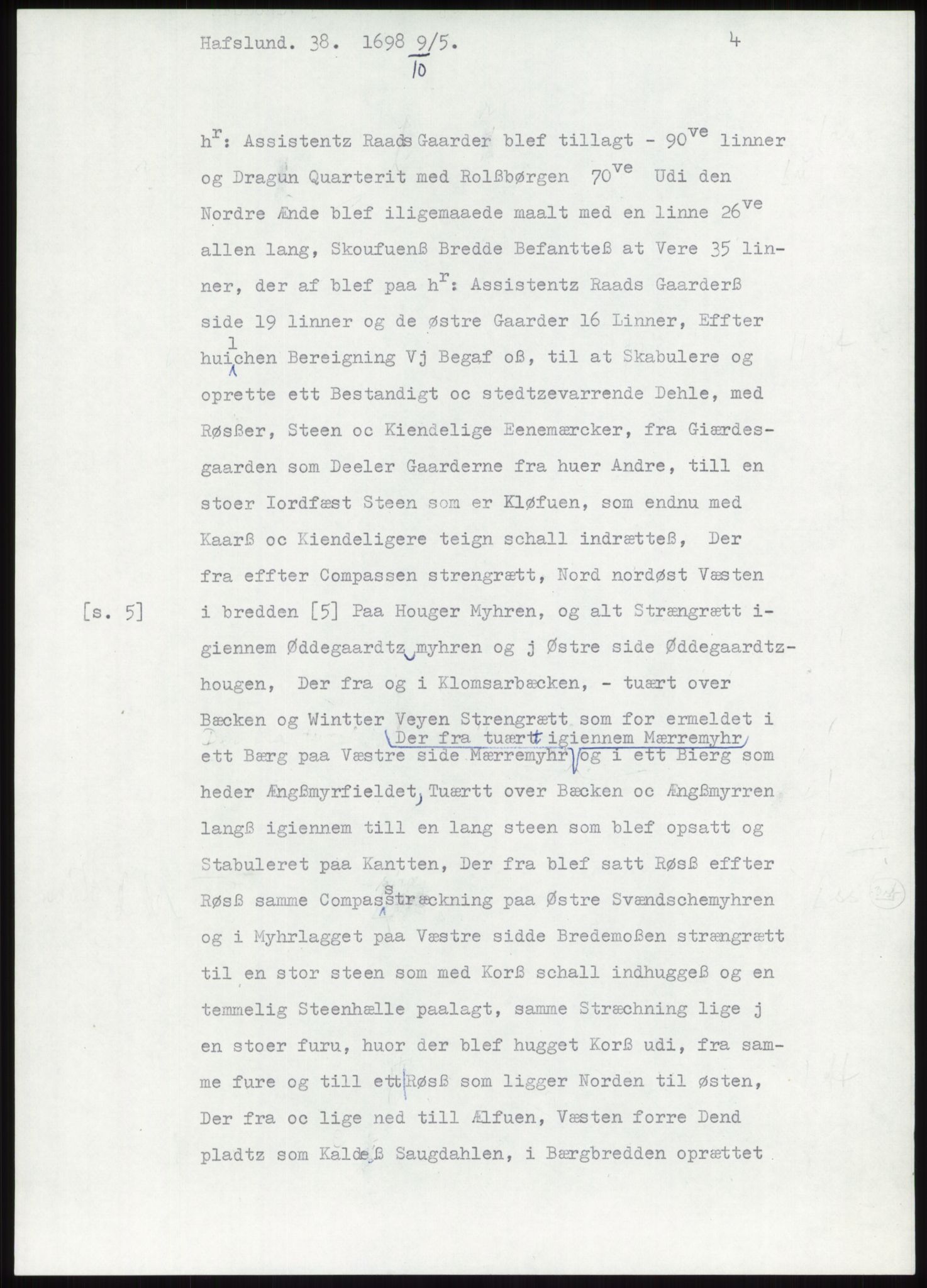 Samlinger til kildeutgivelse, Diplomavskriftsamlingen, RA/EA-4053/H/Ha, p. 279