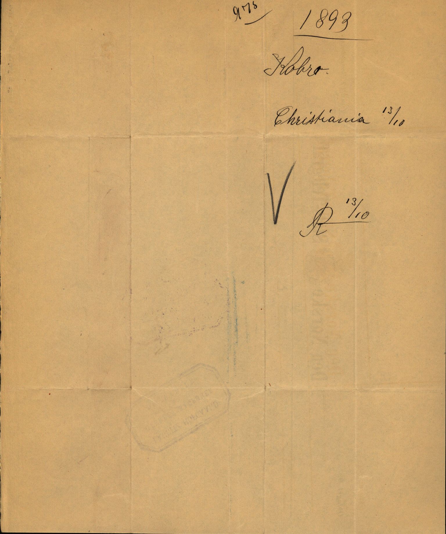 Pa 63 - Østlandske skibsassuranceforening, VEMU/A-1079/G/Ga/L0029/0009: Havaridokumenter / Anette, Agathe, Agra, Buffalo, 1893, p. 57