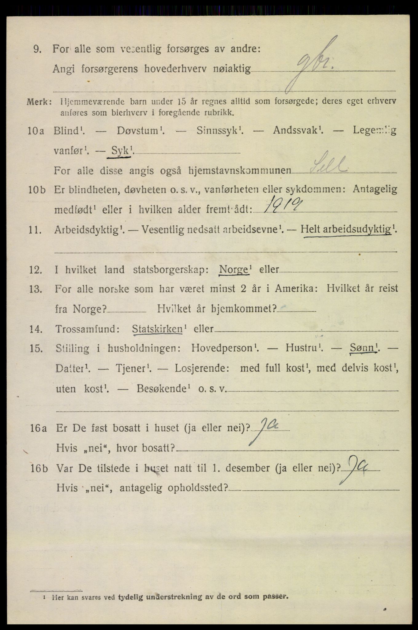 SAH, 1920 census for Sel, 1920, p. 5417