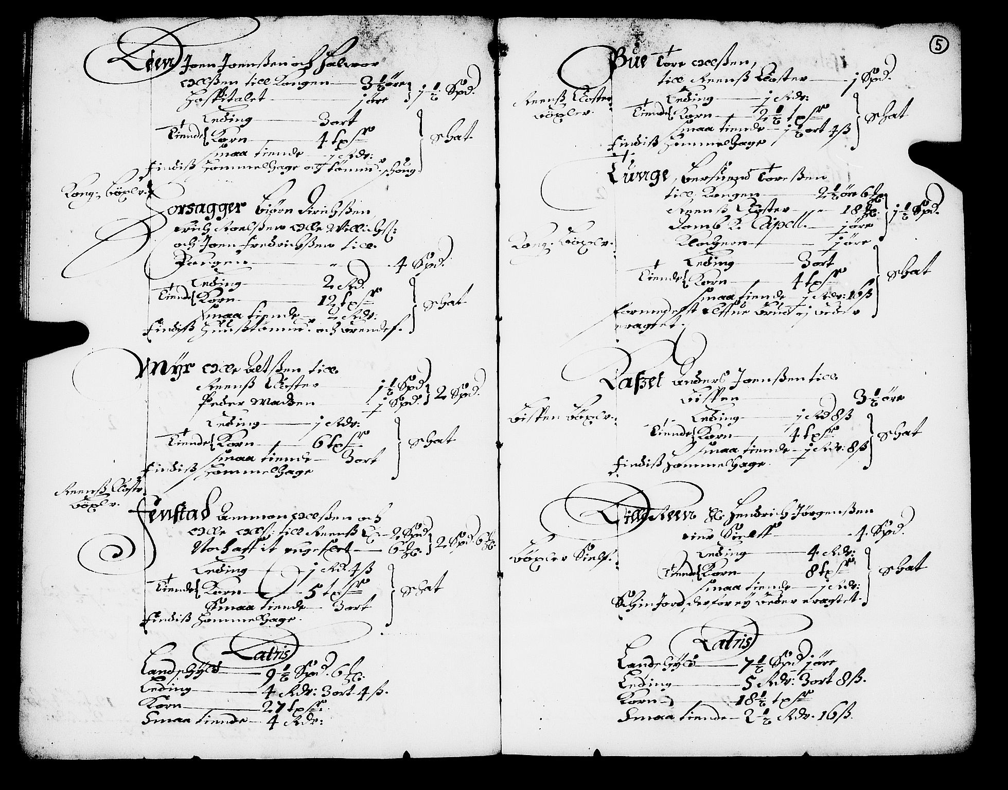 Rentekammeret inntil 1814, Realistisk ordnet avdeling, AV/RA-EA-4070/N/Nb/Nba/L0049: Fosen fogderi, 1668, p. 4b-5a