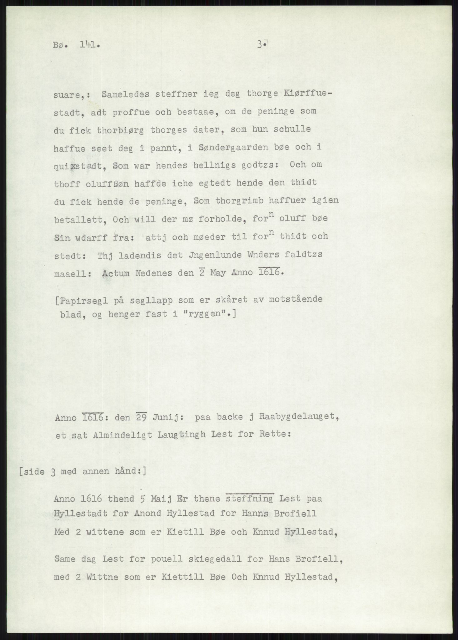 Samlinger til kildeutgivelse, Diplomavskriftsamlingen, AV/RA-EA-4053/H/Ha, p. 630