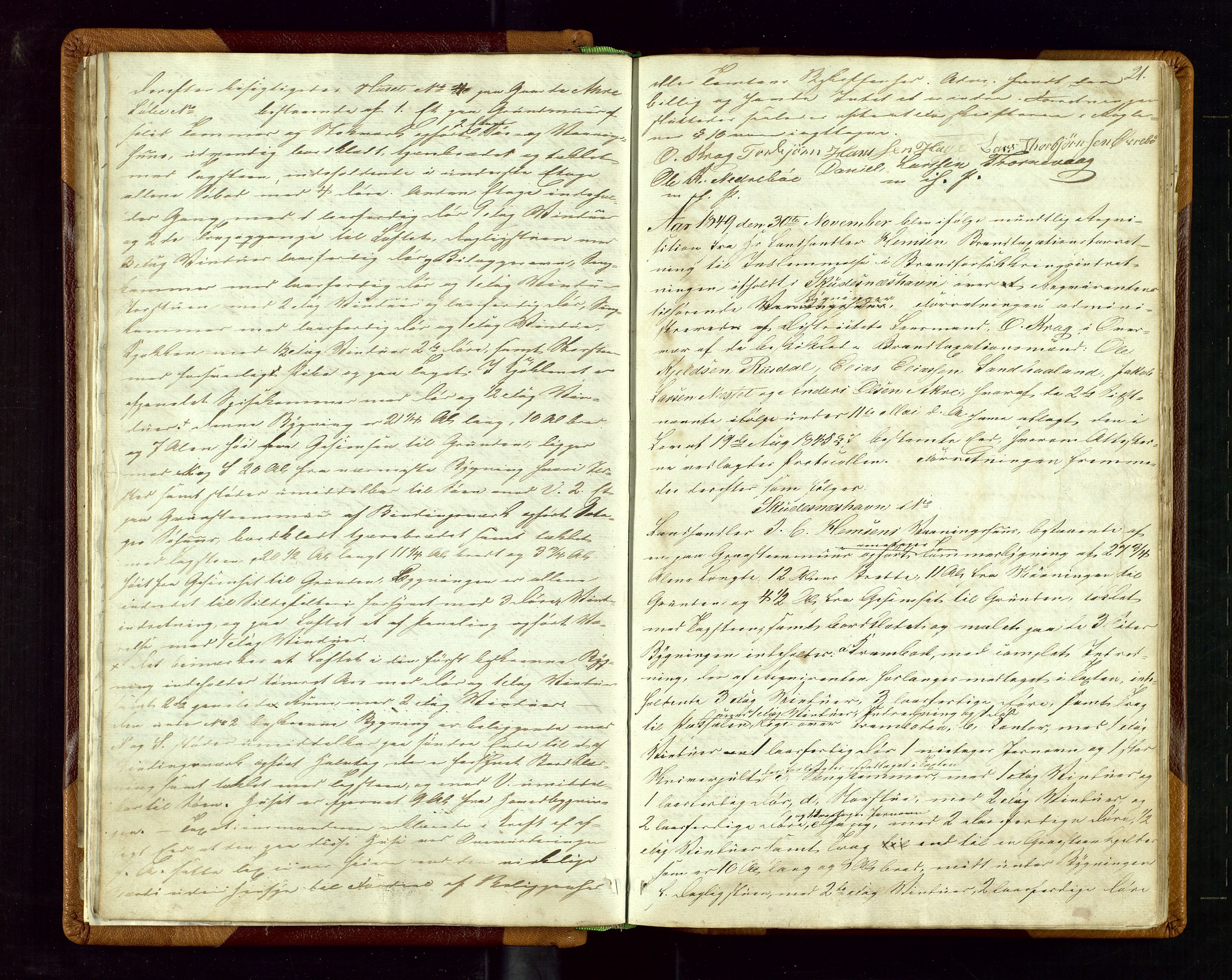 Skudenes lensmannskontor, AV/SAST-A-100444/Goa/L0001: Branntakstprotokoll, 1846-1879, p. 20b-21a
