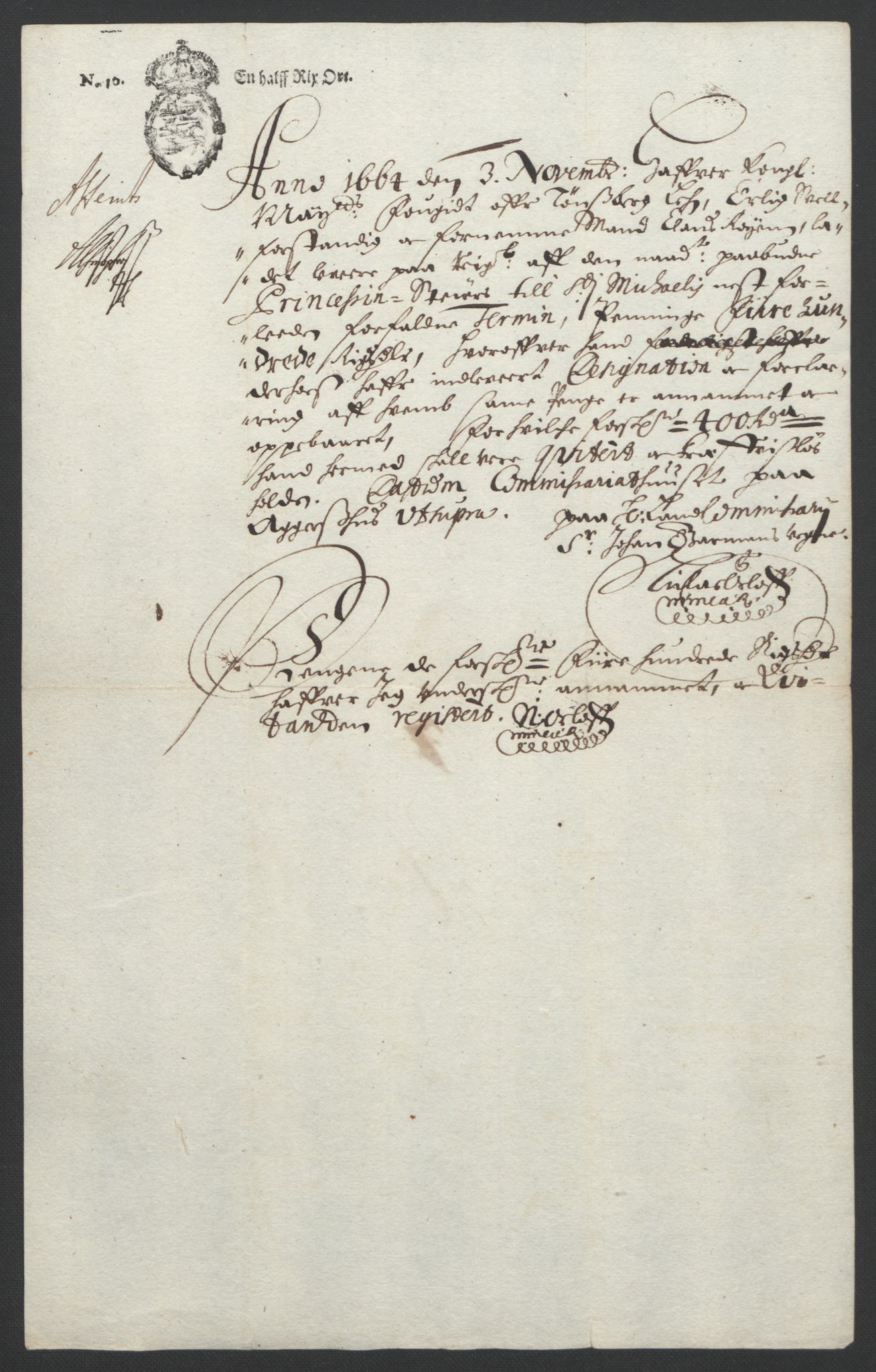 Rentekammeret inntil 1814, Reviderte regnskaper, Fogderegnskap, AV/RA-EA-4092/R32/L1842: Fogderegnskap Jarlsberg grevskap, 1664-1673, p. 16