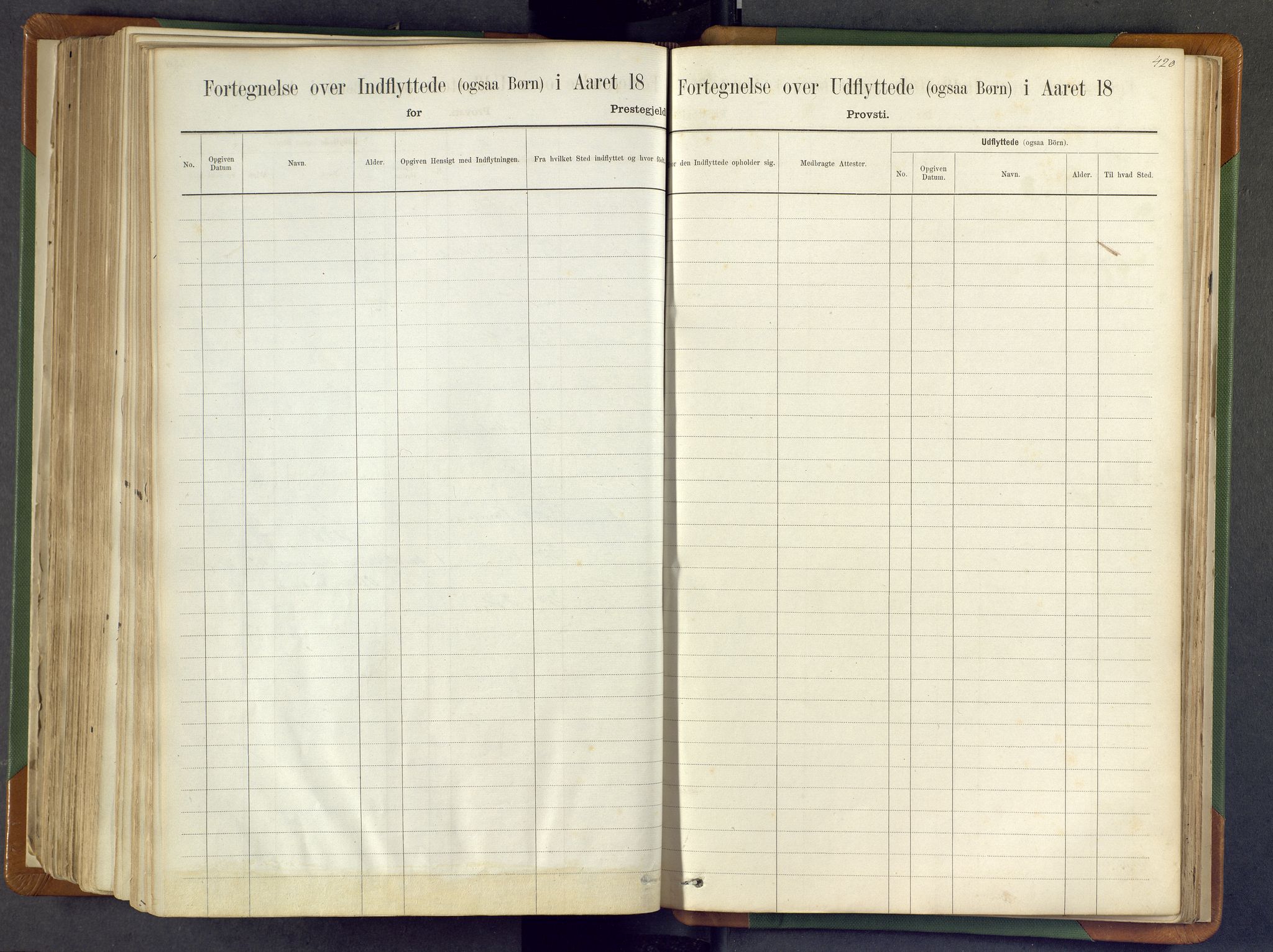 Larvik kirkebøker, AV/SAKO-A-352/F/Fa/L0007: Parish register (official) no. I 7, 1871-1883, p. 420