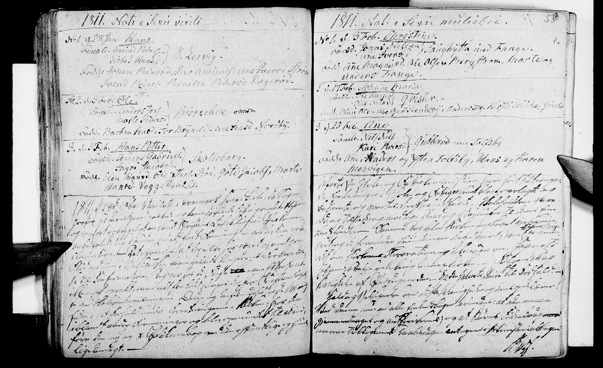 Aremark prestekontor Kirkebøker, SAO/A-10899/F/Fa/L0004: Parish register (official) no. I 4, 1796-1814, p. 58