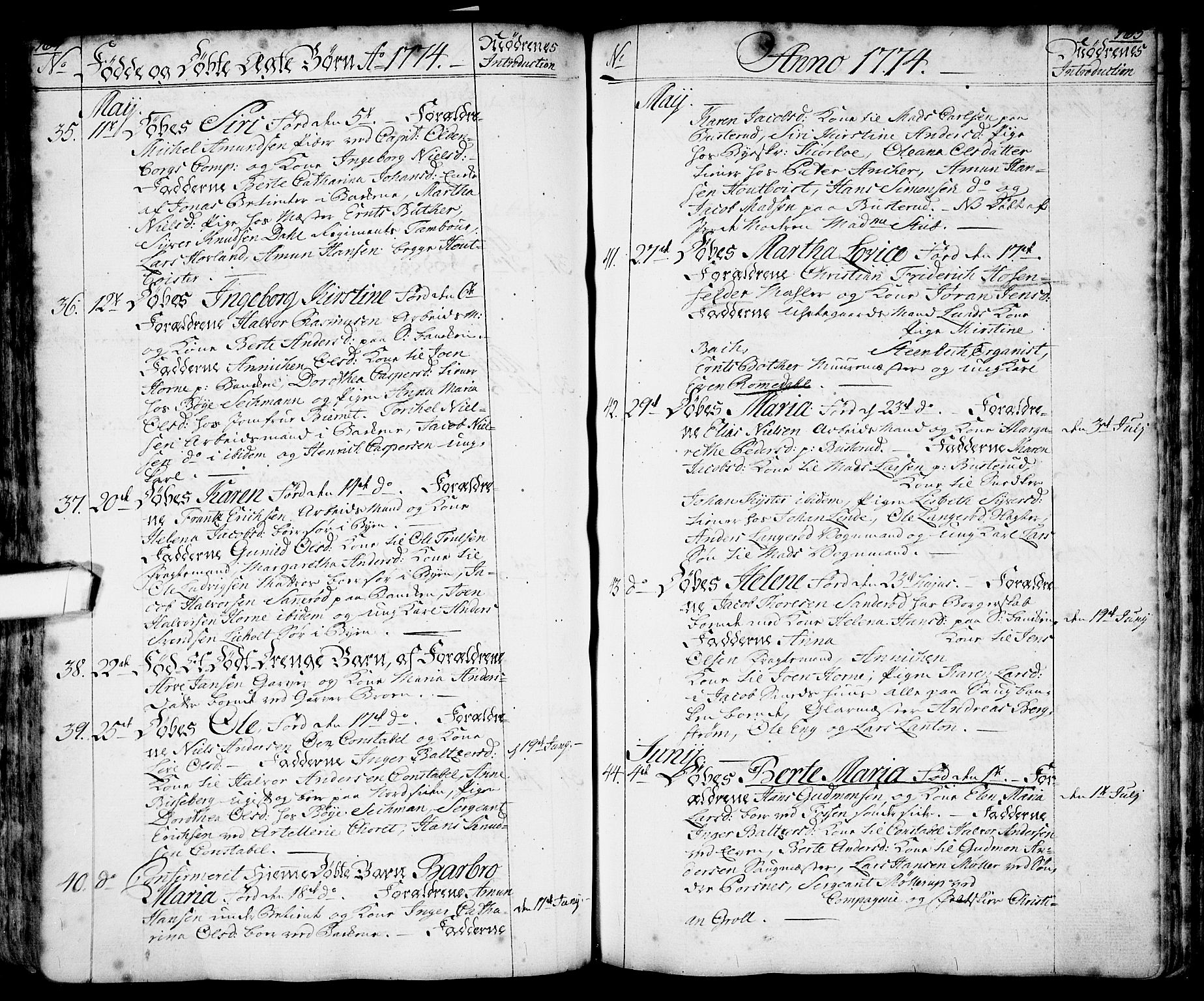Halden prestekontor Kirkebøker, SAO/A-10909/F/Fa/L0001: Parish register (official) no. I 1, 1758-1791, p. 164-165