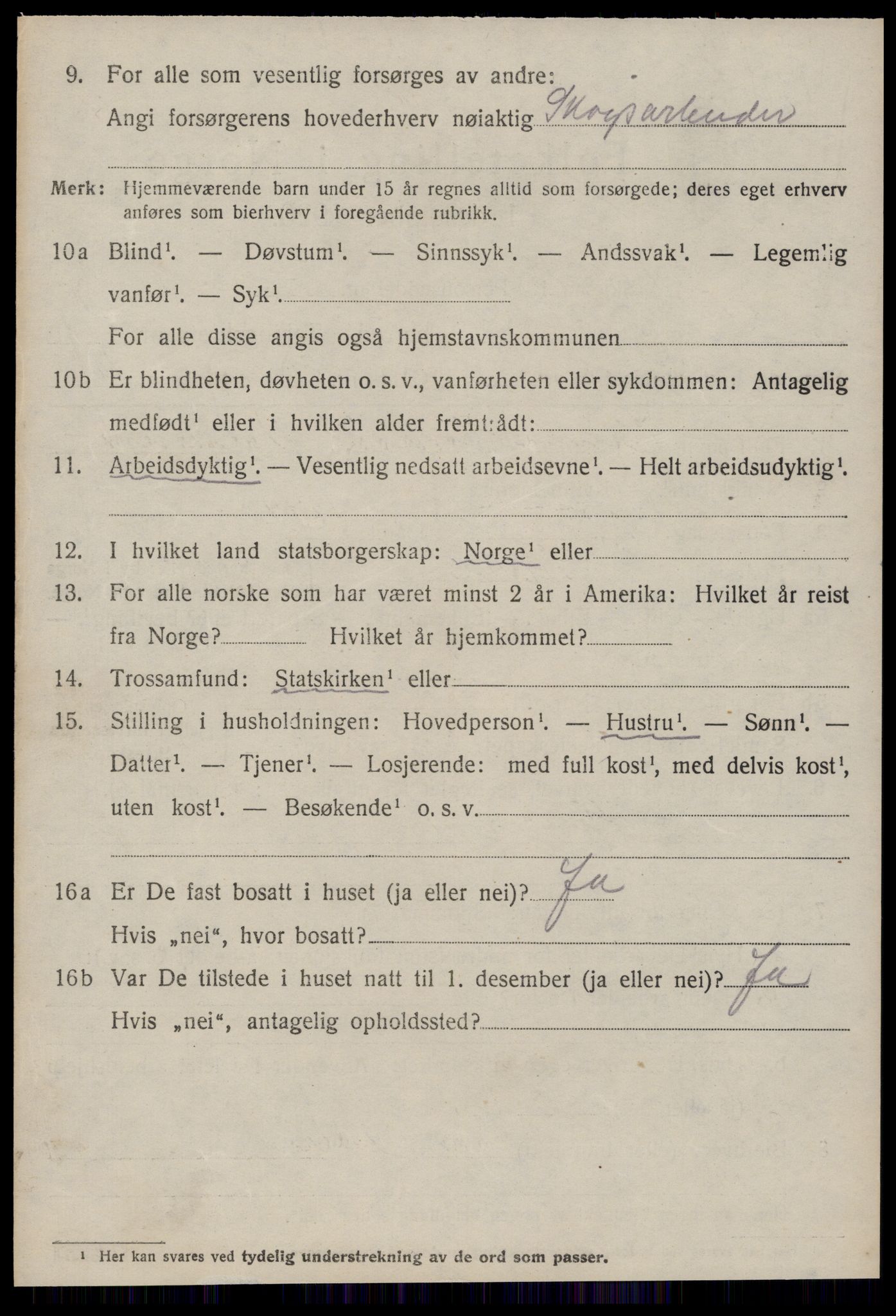 SAT, 1920 census for Ørskog, 1920, p. 3021