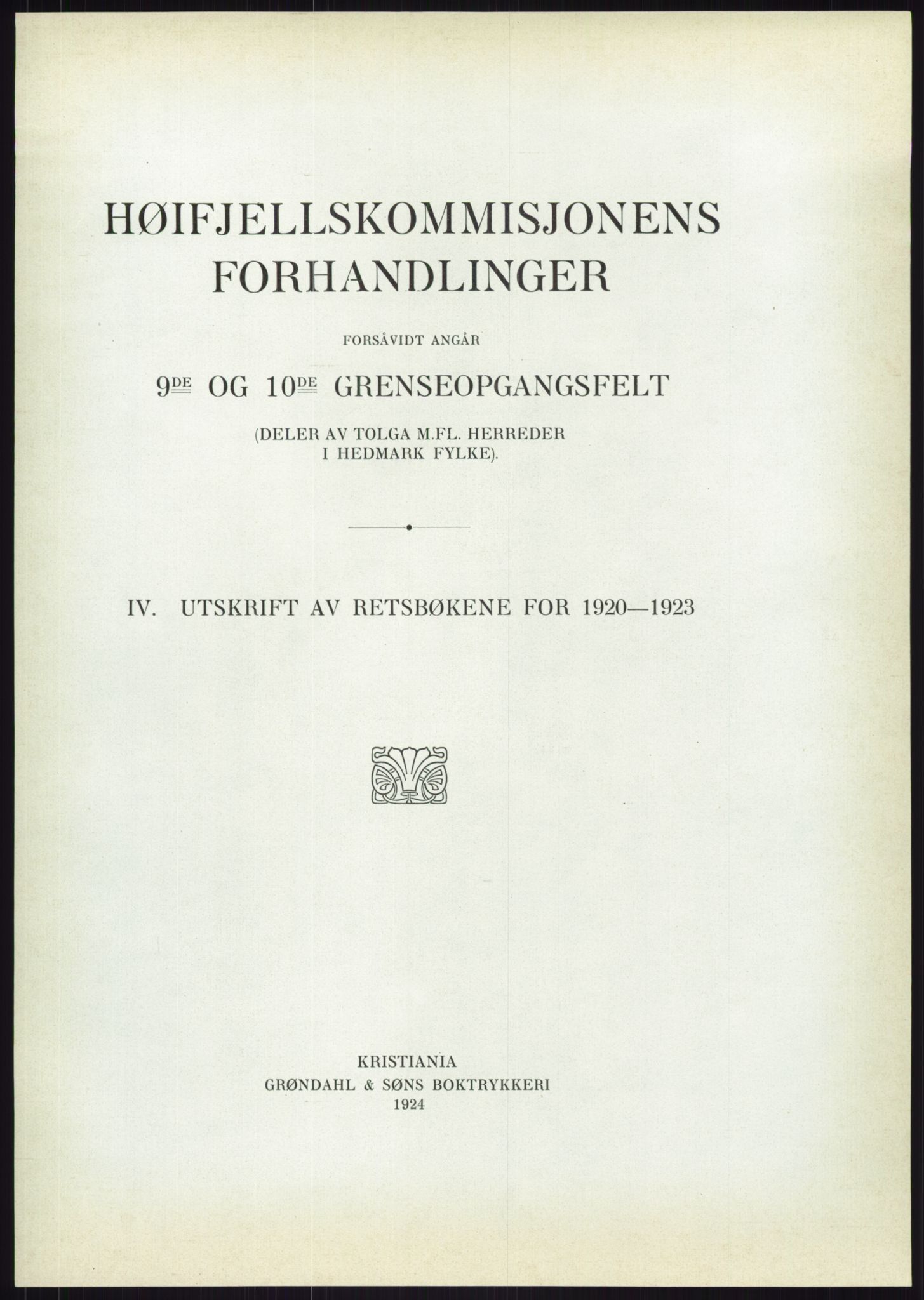 Høyfjellskommisjonen, RA/S-1546/X/Xa/L0001: Nr. 1-33, 1909-1953, p. 4306