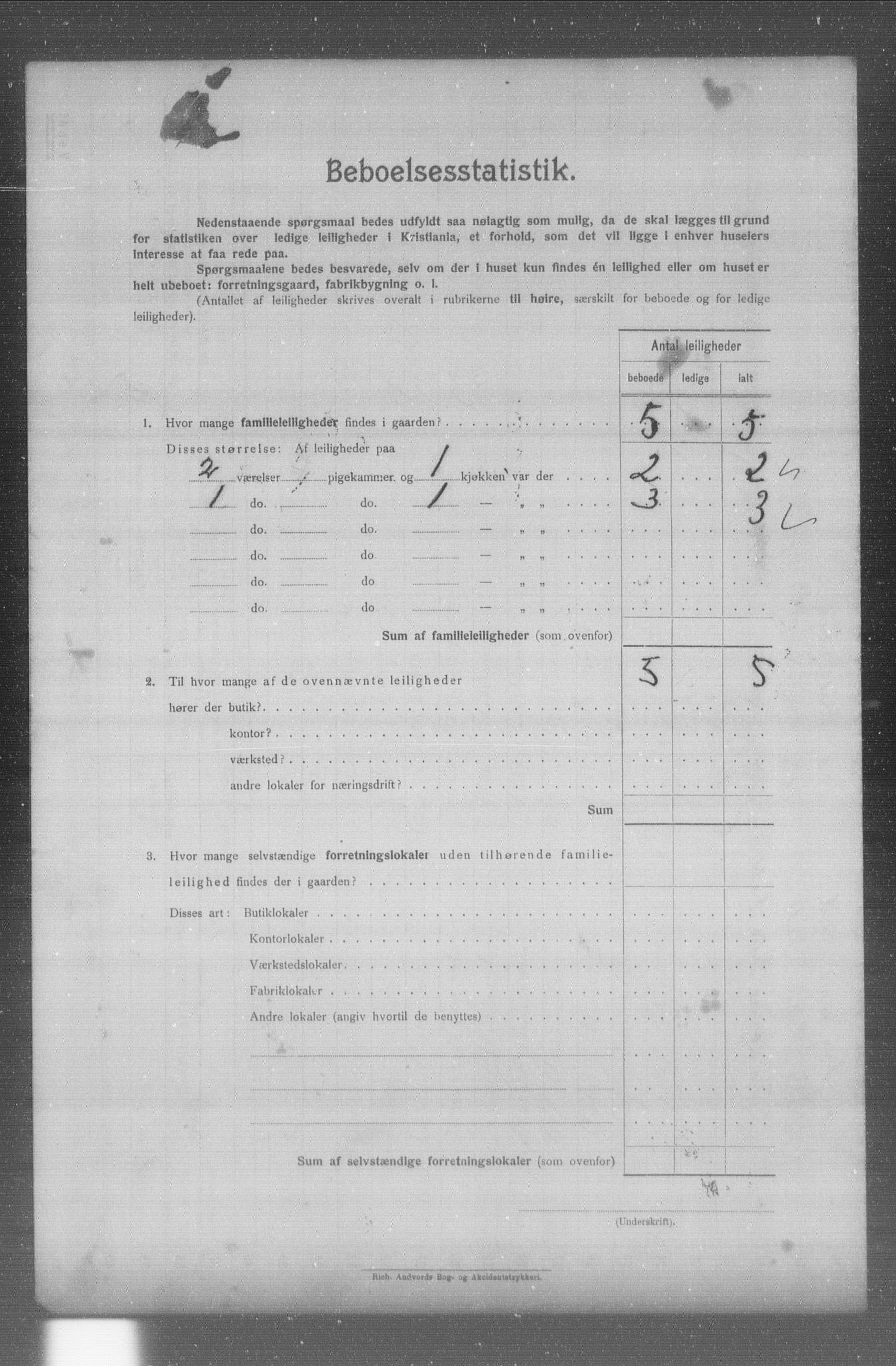 OBA, Municipal Census 1904 for Kristiania, 1904, p. 14334