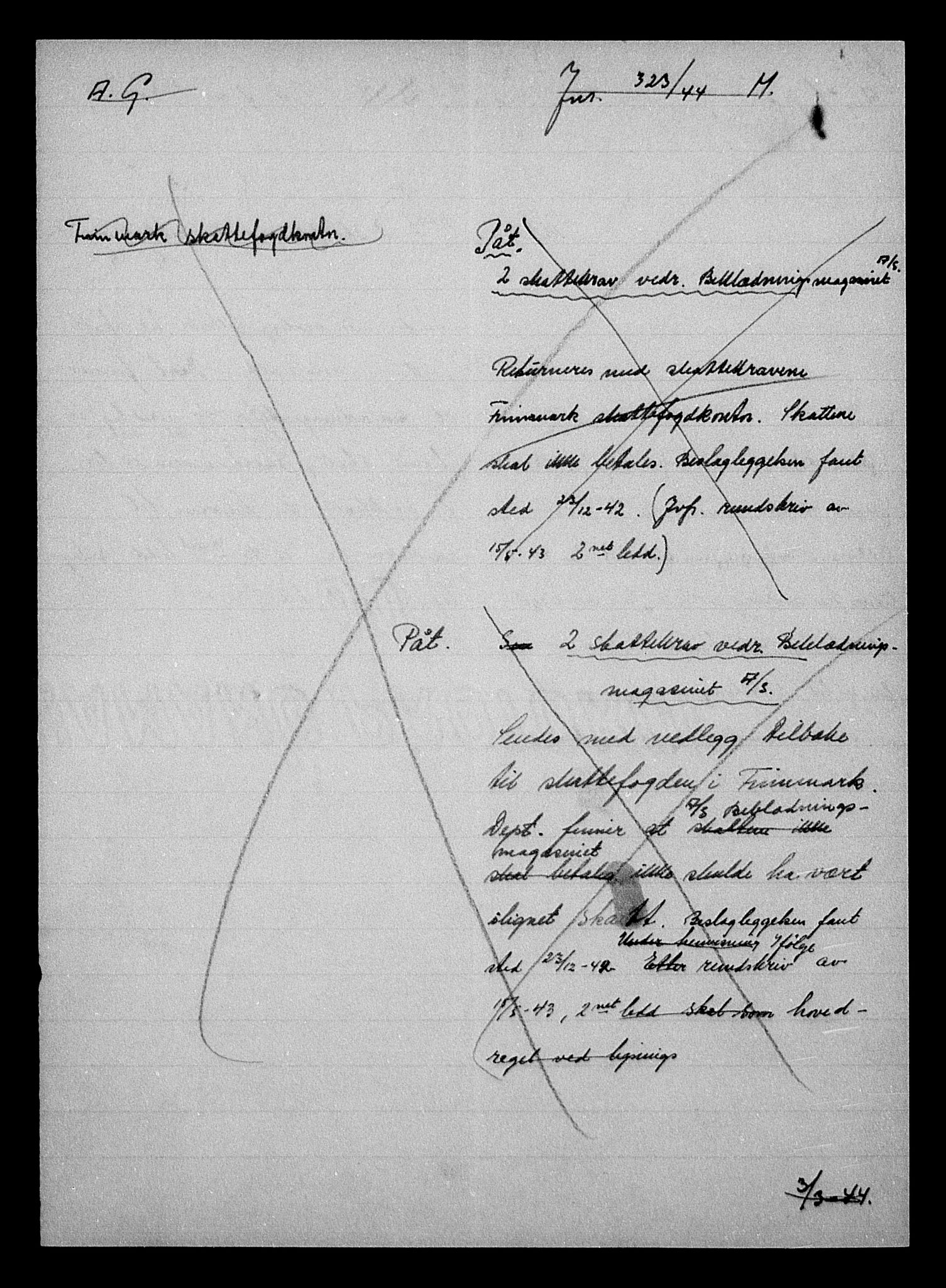 Justisdepartementet, Tilbakeføringskontoret for inndratte formuer, AV/RA-S-1564/H/Hc/Hcb/L0910: --, 1945-1947, p. 61