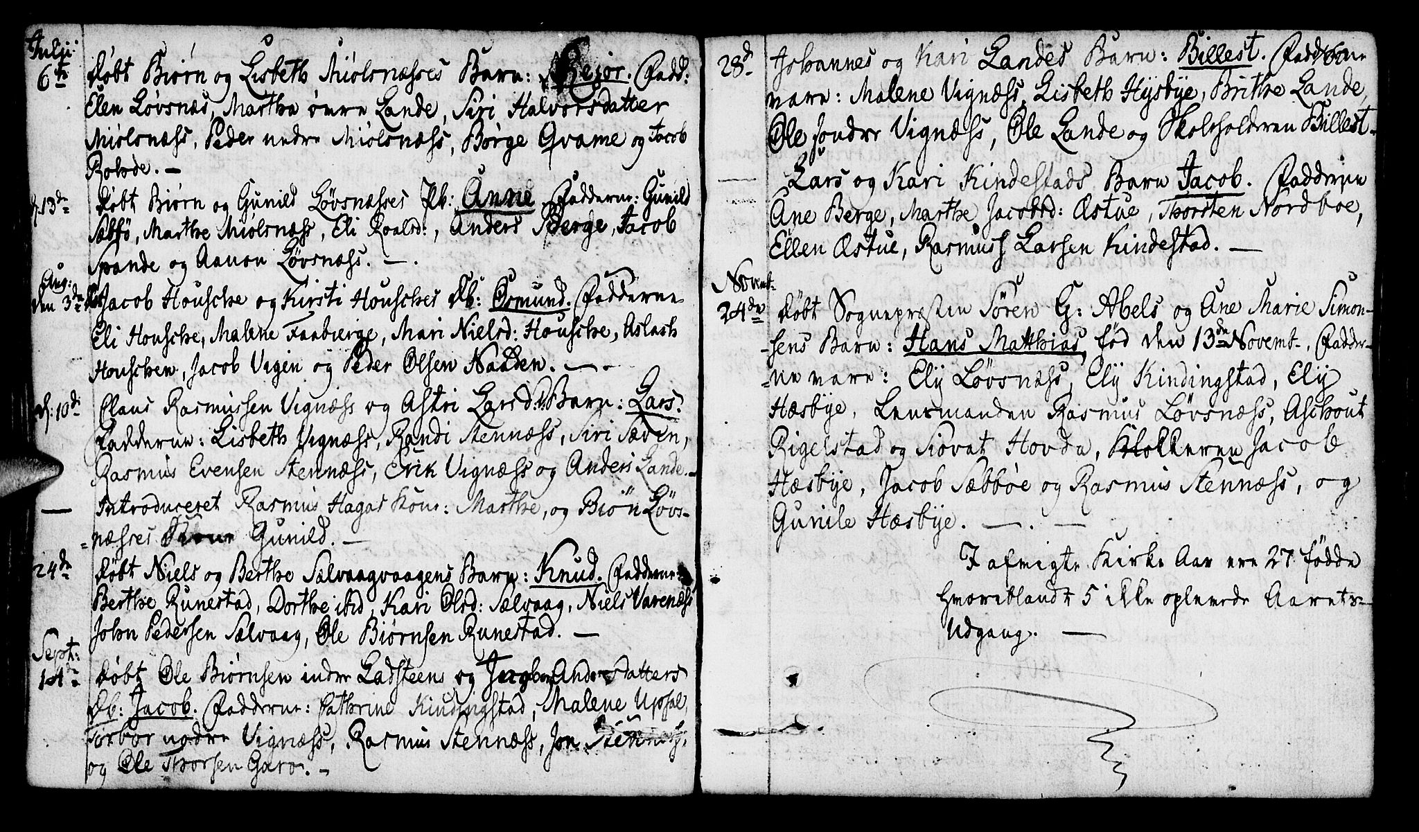 Finnøy sokneprestkontor, AV/SAST-A-101825/H/Ha/Haa/L0005: Parish register (official) no. A 5, 1773-1816, p. 160