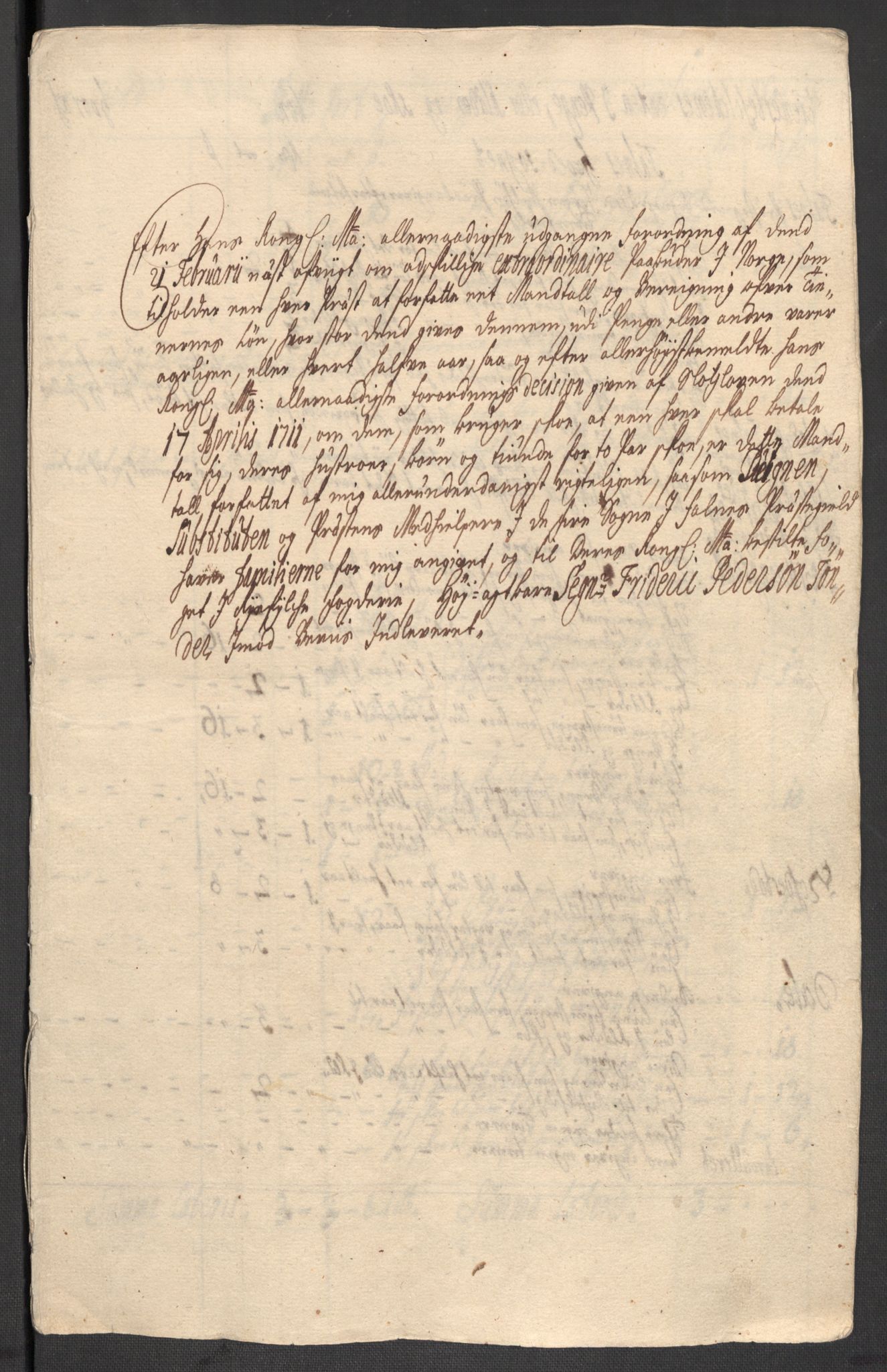 Rentekammeret inntil 1814, Reviderte regnskaper, Fogderegnskap, RA/EA-4092/R47/L2864: Fogderegnskap Ryfylke, 1711, p. 490