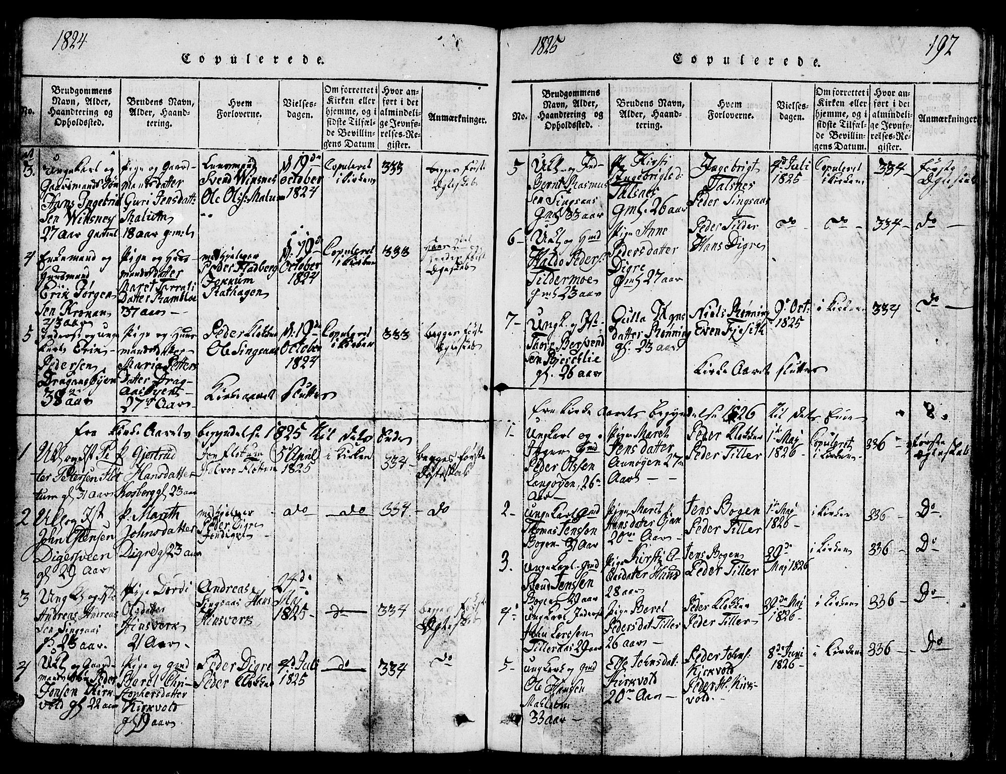 Ministerialprotokoller, klokkerbøker og fødselsregistre - Sør-Trøndelag, AV/SAT-A-1456/688/L1026: Parish register (copy) no. 688C01, 1817-1860, p. 192