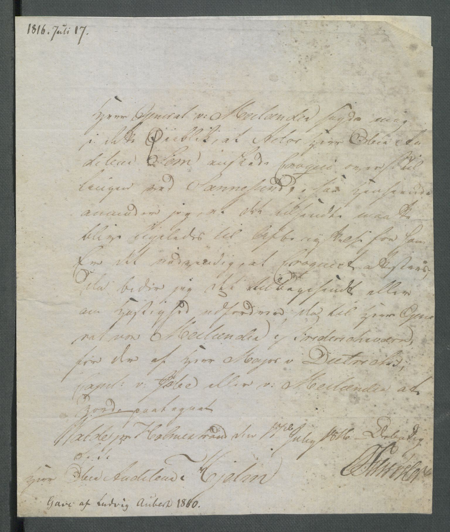 Forskjellige samlinger, Historisk-kronologisk samling, AV/RA-EA-4029/G/Ga/L0009A: Historisk-kronologisk samling. Dokumenter fra januar og ut september 1814. , 1814, p. 282