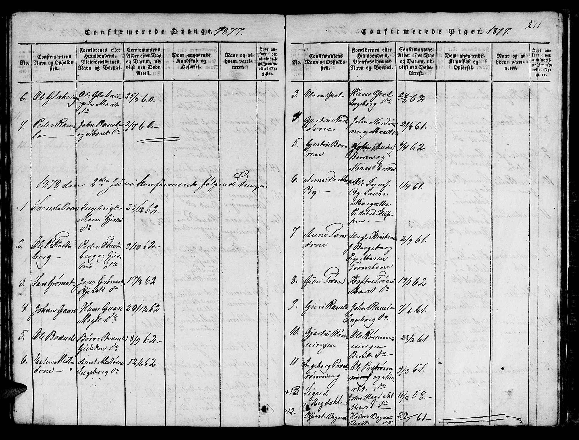 Ministerialprotokoller, klokkerbøker og fødselsregistre - Sør-Trøndelag, SAT/A-1456/685/L0976: Parish register (copy) no. 685C01, 1817-1878, p. 271