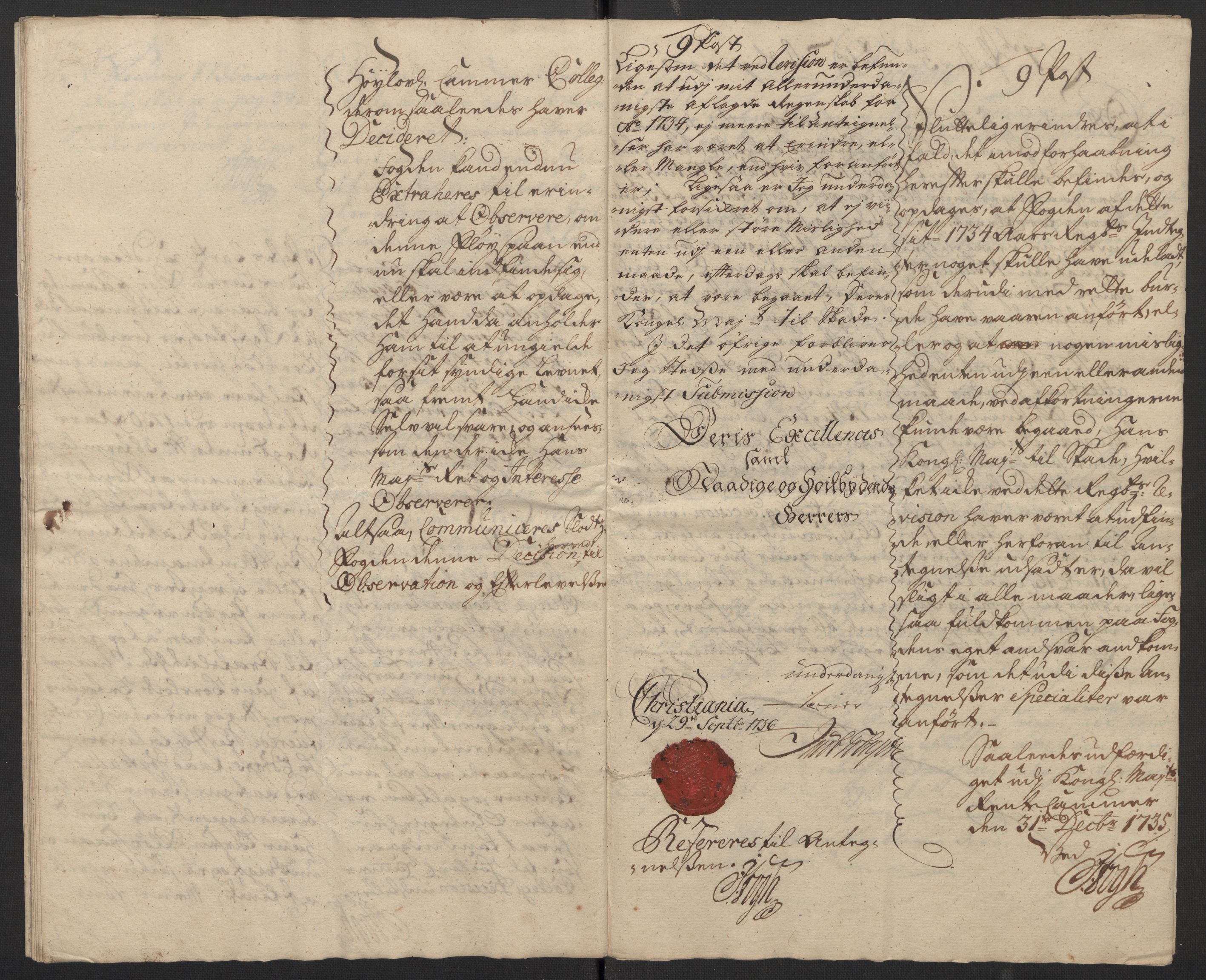 Rentekammeret inntil 1814, Reviderte regnskaper, Fogderegnskap, AV/RA-EA-4092/R10/L0473: Fogderegnskap Aker og Follo, 1734, p. 263