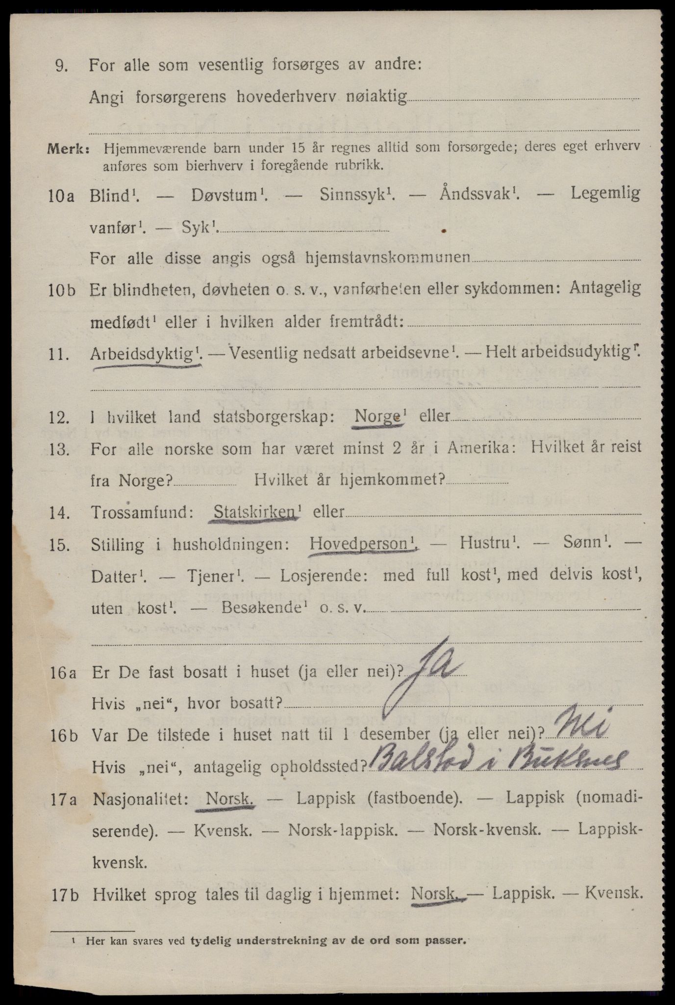 SAT, 1920 census for Hol, 1920, p. 2966