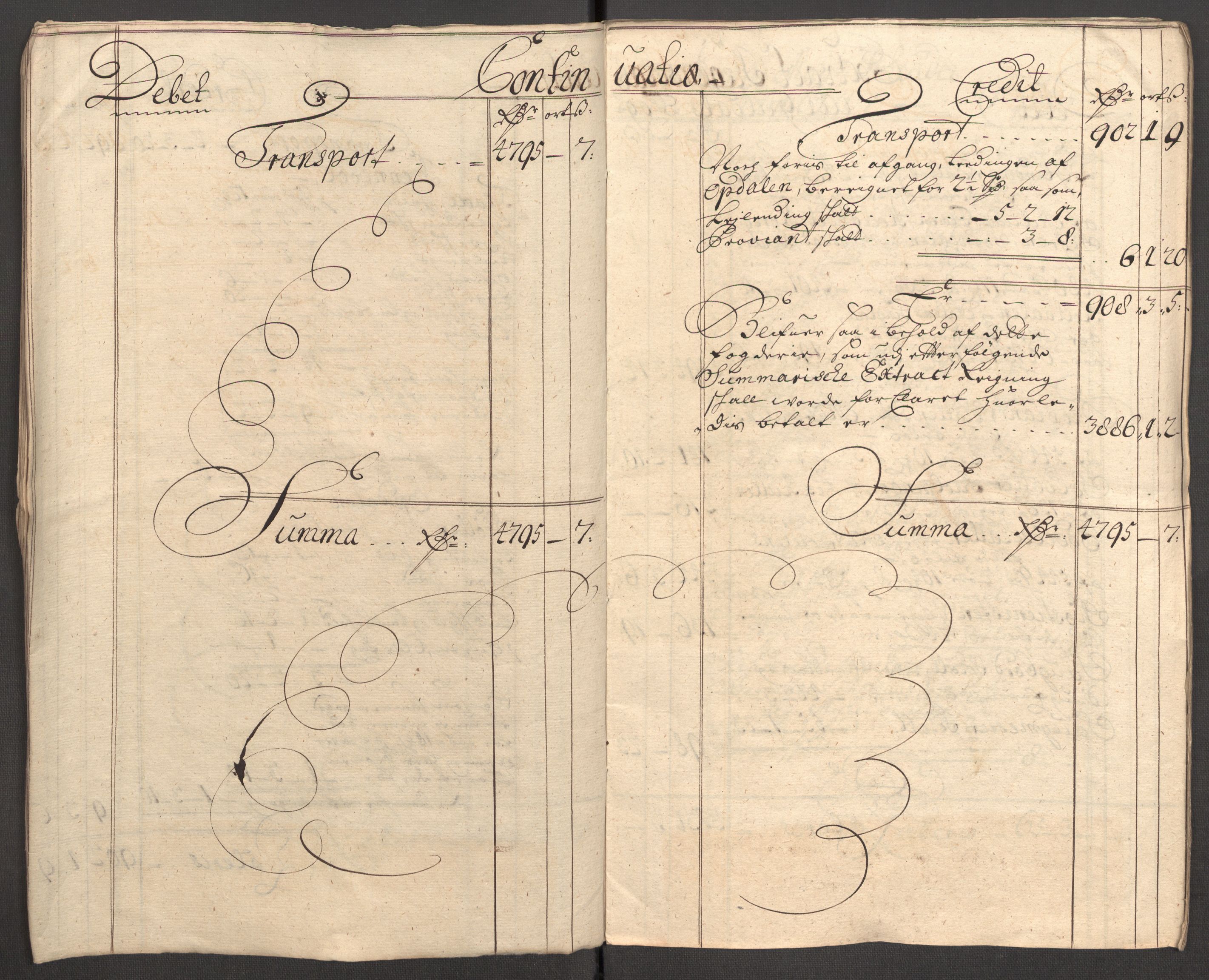 Rentekammeret inntil 1814, Reviderte regnskaper, Fogderegnskap, AV/RA-EA-4092/R60/L3957: Fogderegnskap Orkdal og Gauldal, 1707, p. 8