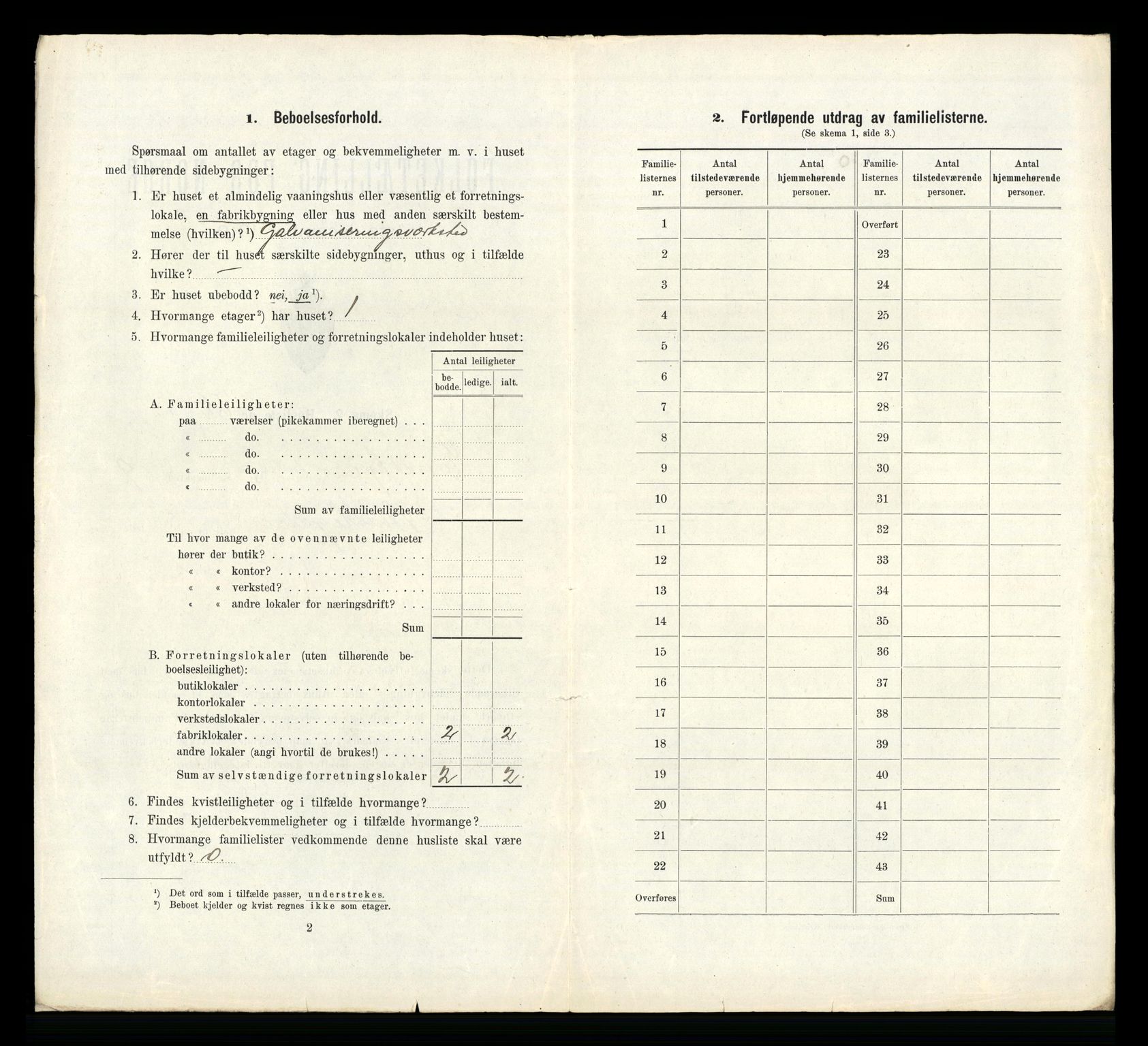 RA, 1910 census for Trondheim, 1910, p. 3678