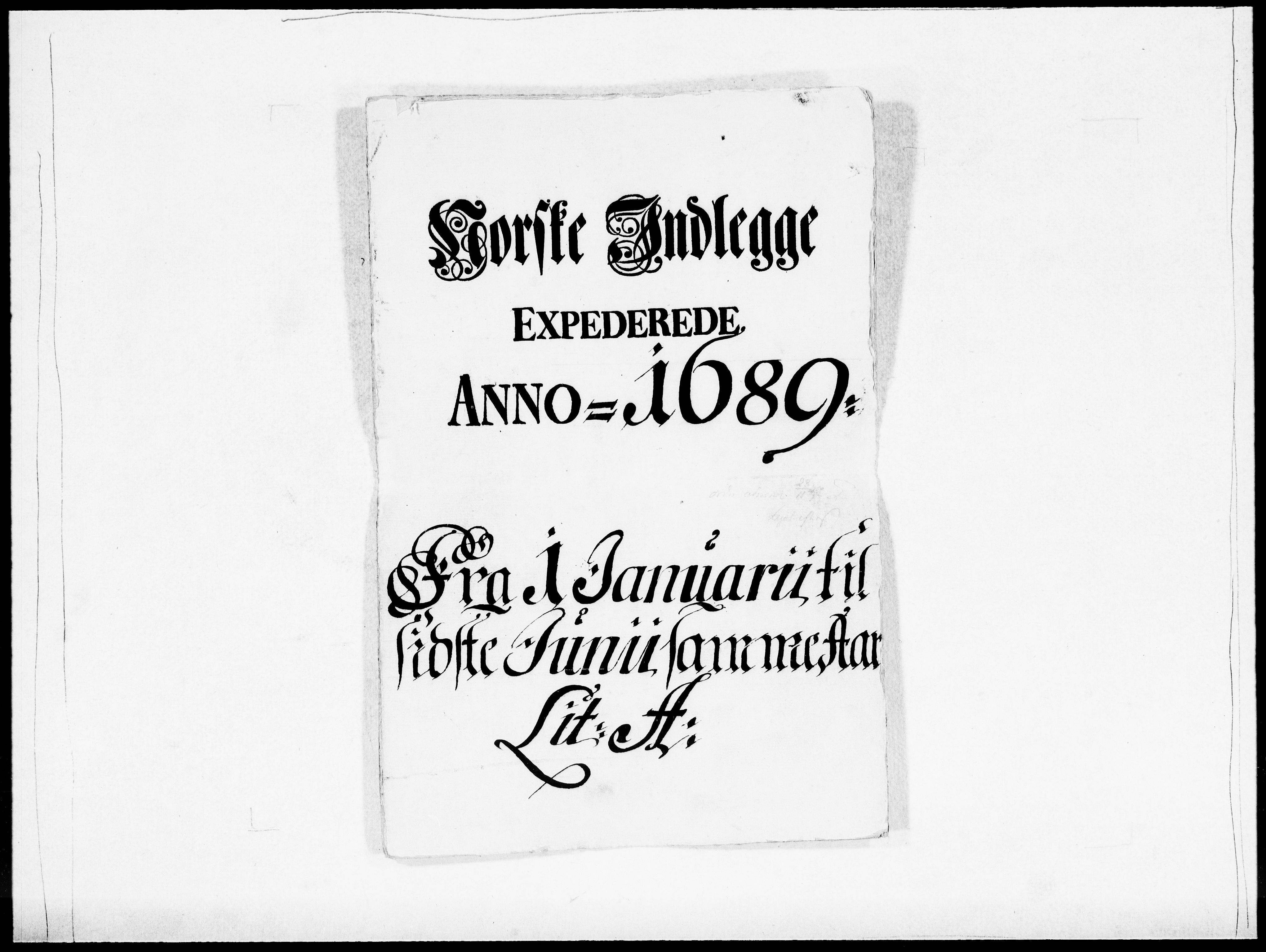 Danske Kanselli 1572-1799, AV/RA-EA-3023/F/Fc/Fcc/Fcca/L0042: Norske innlegg 1572-1799, 1688-1689, p. 389