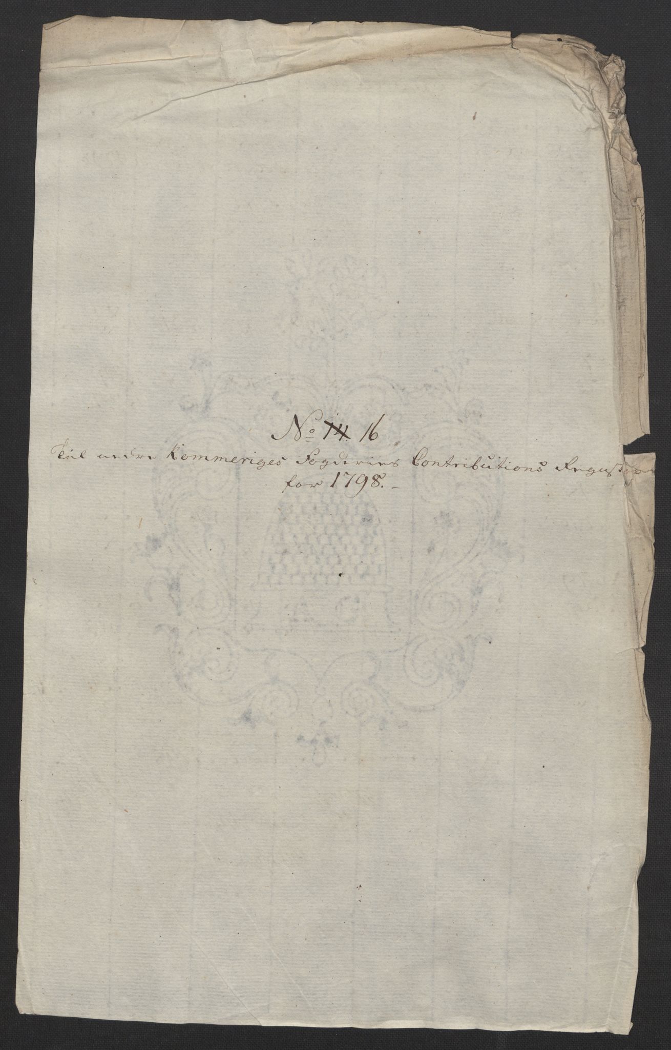 Rentekammeret inntil 1814, Reviderte regnskaper, Fogderegnskap, RA/EA-4092/R11/L0674: Fogderegnskap Nedre Romerike, 1798, p. 118