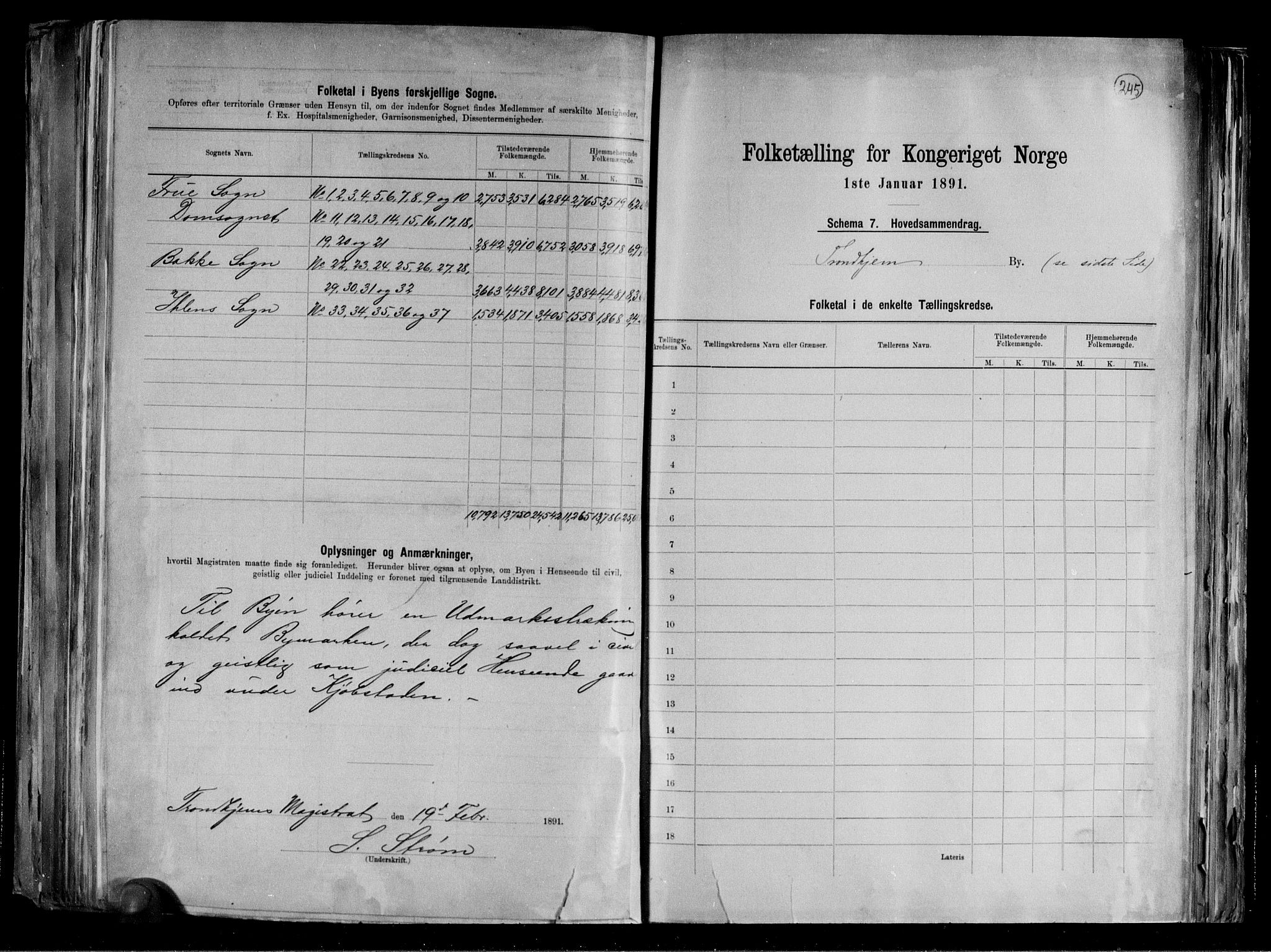 RA, 1891 census for 1601 Trondheim, 1891, p. 6