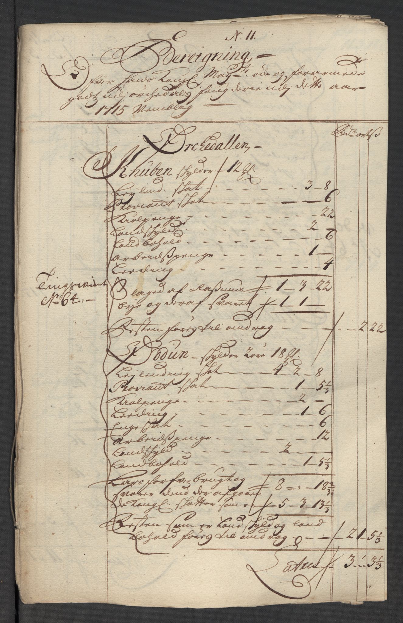 Rentekammeret inntil 1814, Reviderte regnskaper, Fogderegnskap, AV/RA-EA-4092/R60/L3966: Fogderegnskap Orkdal og Gauldal, 1715, p. 469