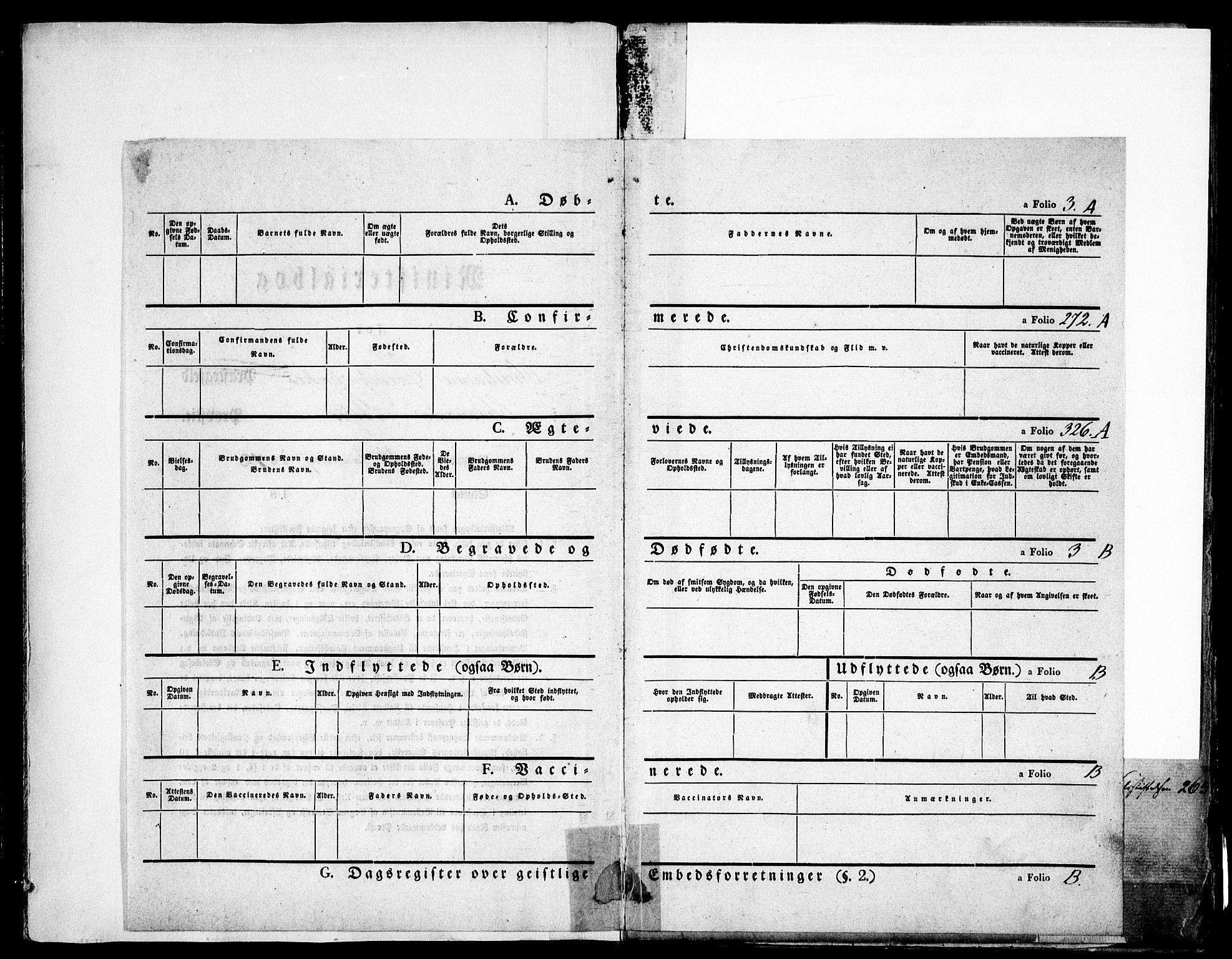 Garnisonsmenigheten Kirkebøker, AV/SAO-A-10846/F/Fa/L0008: Parish register (official) no. 8, 1842-1859