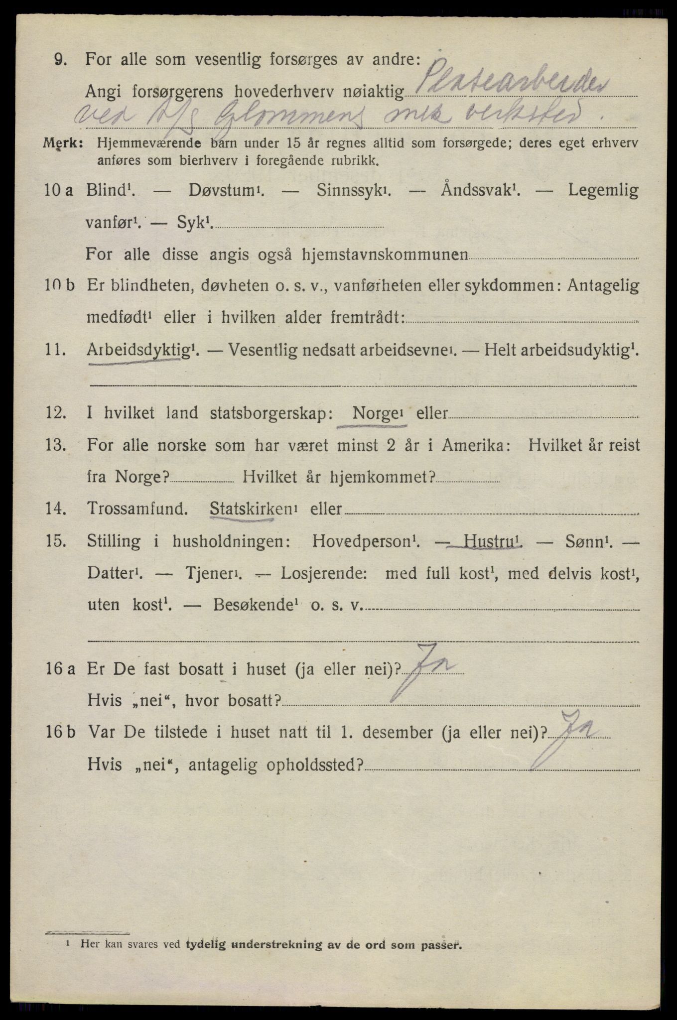 SAO, 1920 census for Kråkerøy, 1920, p. 2385