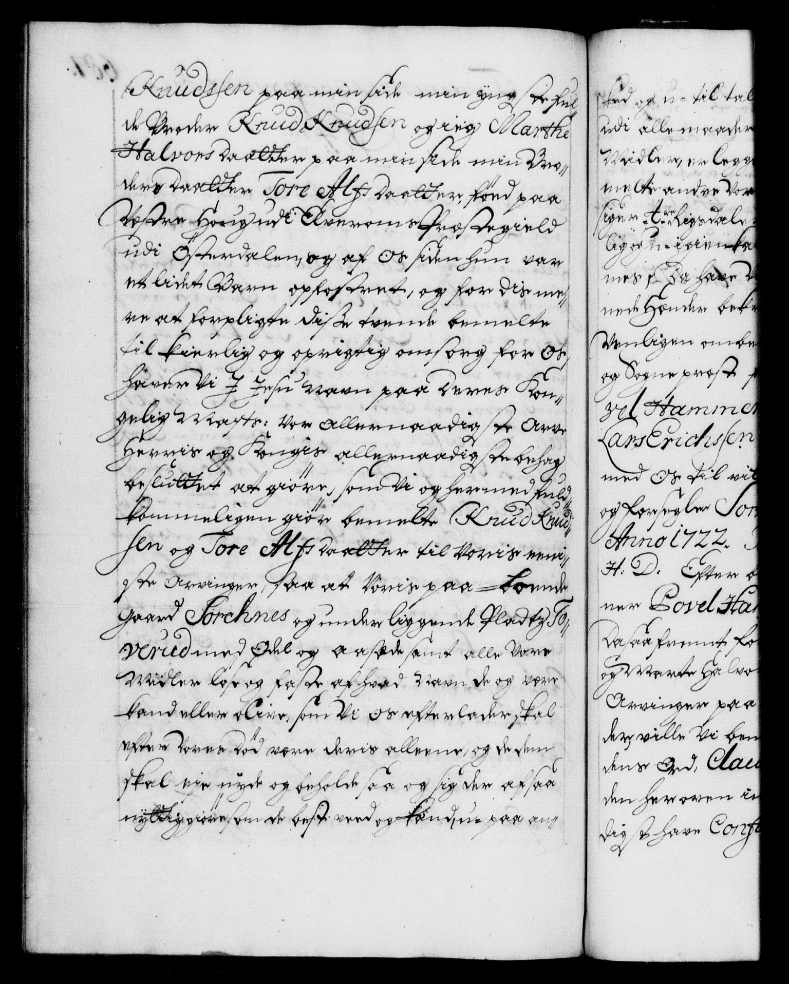 Danske Kanselli 1572-1799, AV/RA-EA-3023/F/Fc/Fca/Fcaa/L0023: Norske registre, 1720-1722, p. 687b