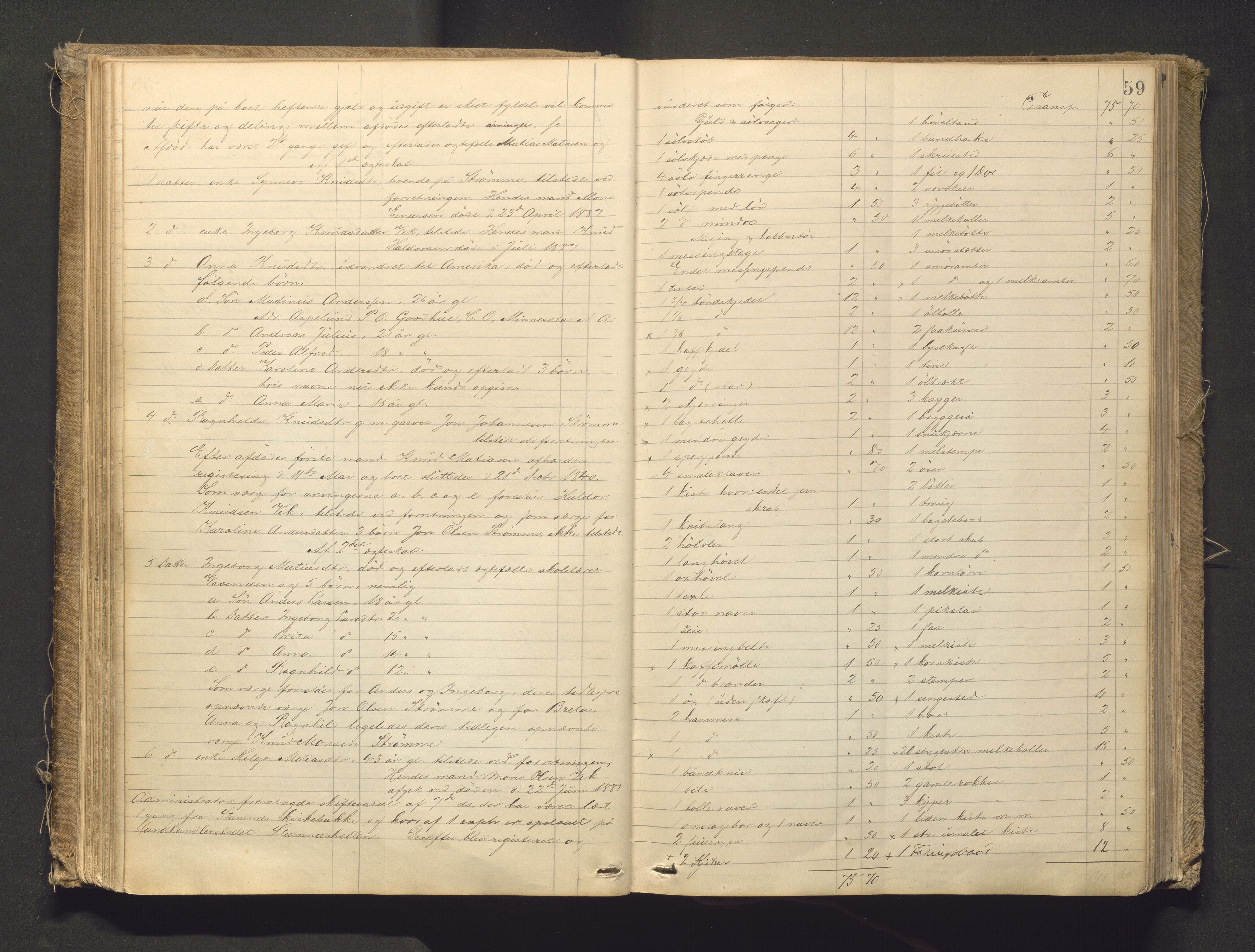 Lensmannen i Bruvik, AV/SAB-A-31301/0006/L0003: Registreringsprotokoll, 1884-1911, p. 58b-59a